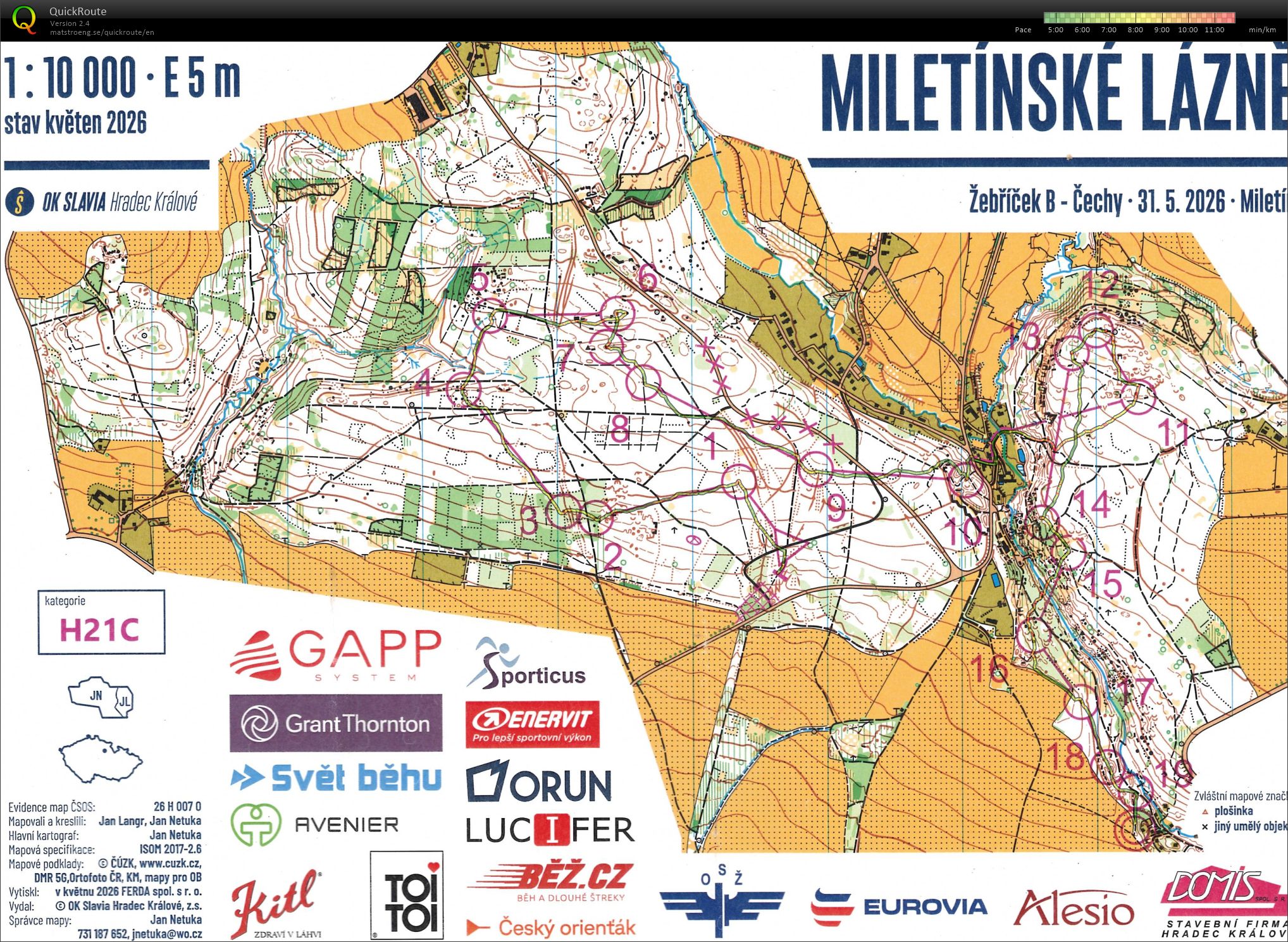 2. ŽB Čechy - Miletín - H21C (31.05.2026)