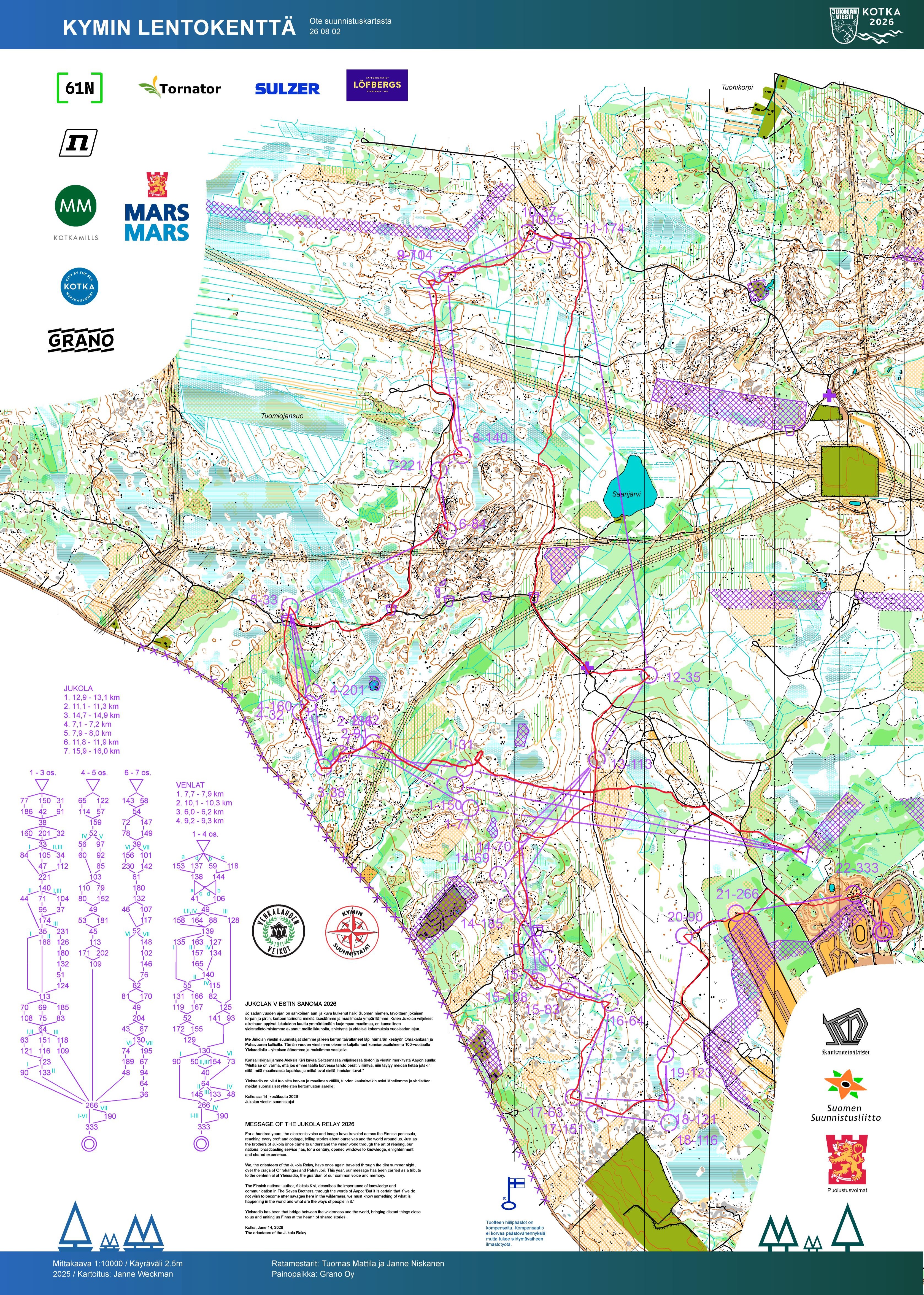 Jukola 2026 - 1st leg (13.06.2026)