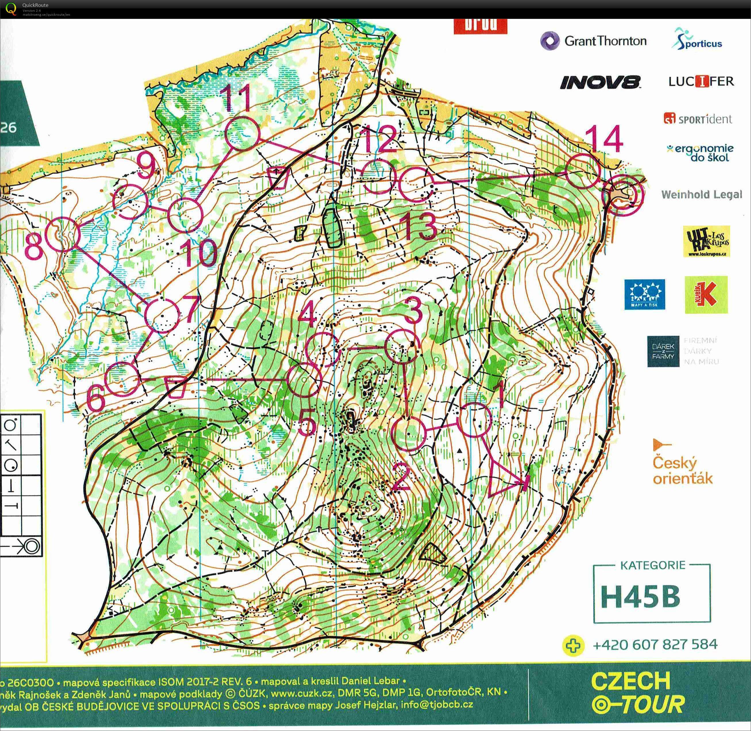 GAPP Czech O-Tour 2026 - Vyšší Brod - E1 (06.08.2026)