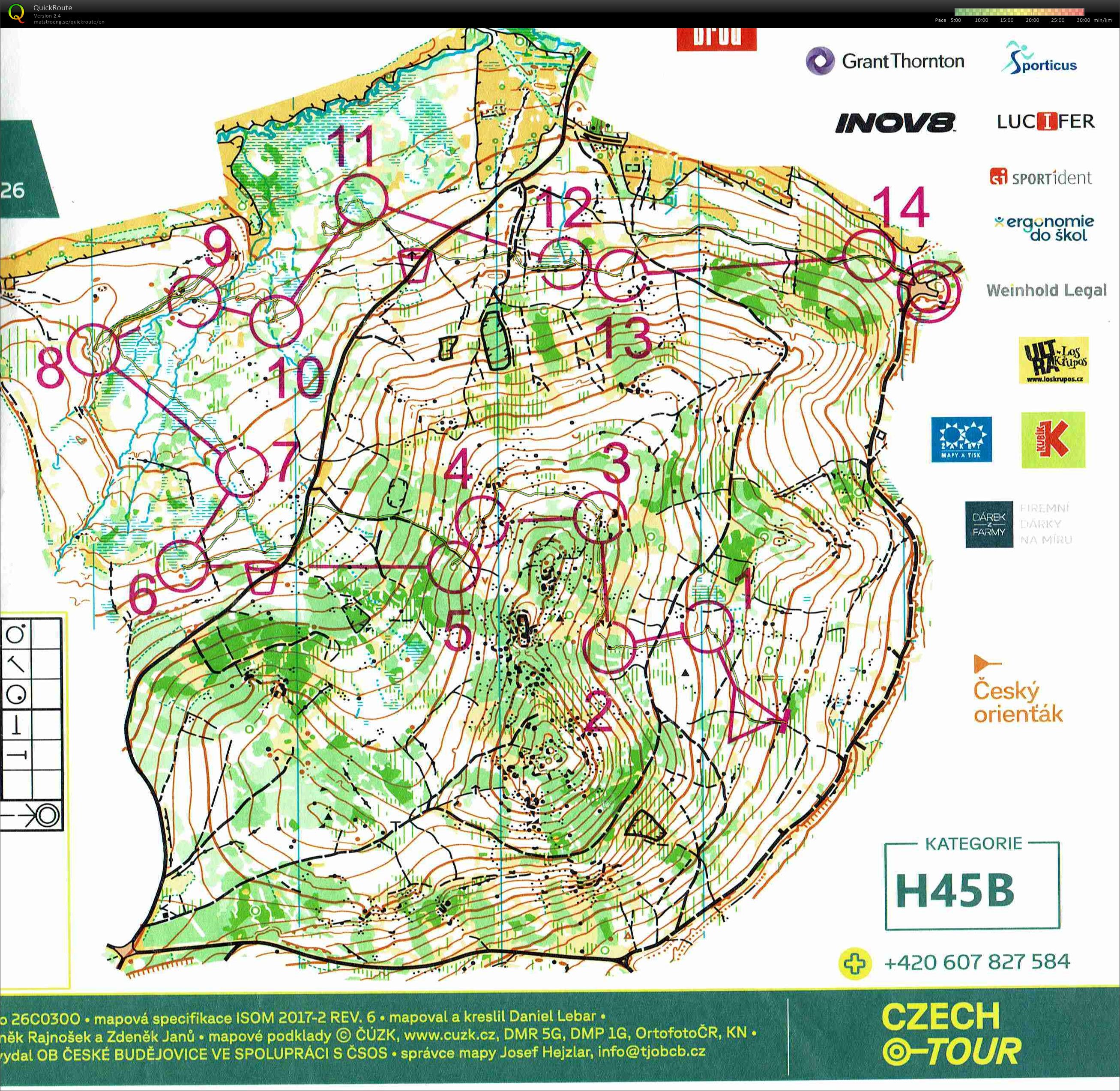 GAPP Czech O-Tour 2026 - Vyšší Brod - E1 (06.08.2026)