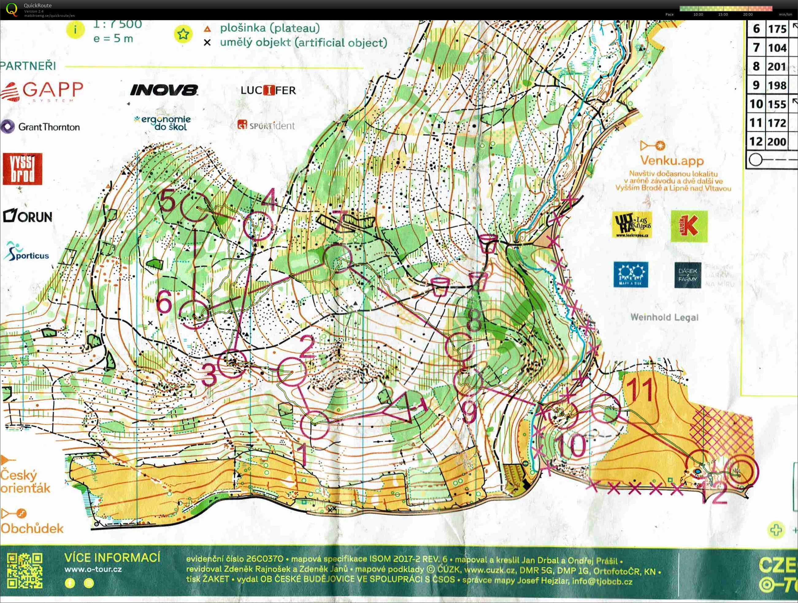 GAPP Czech O-Tour 2026 - Vyšší Brod - E4 (09.08.2026)