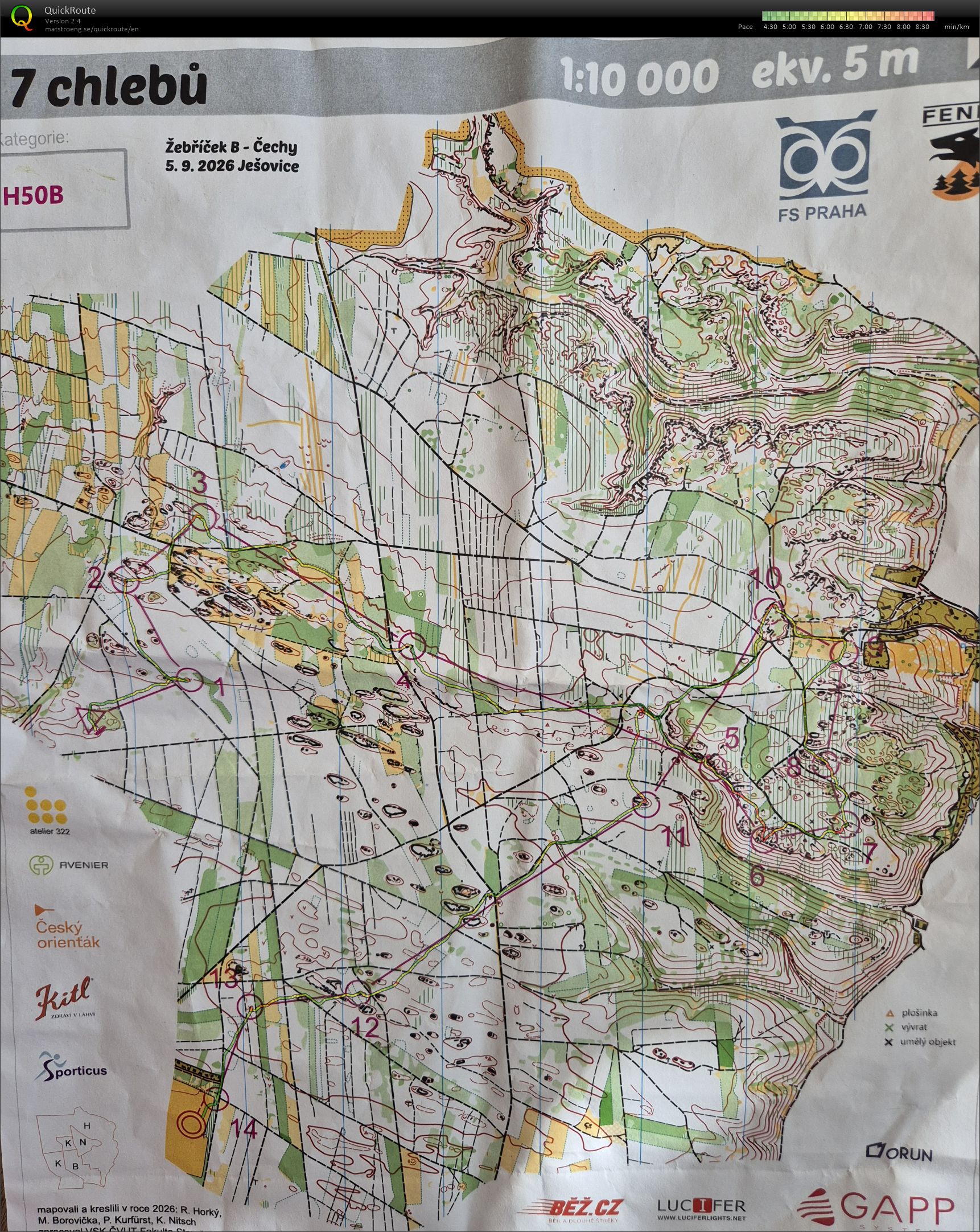 ŽB Čechy - Ješovice - H50 - long (05.09.2026)