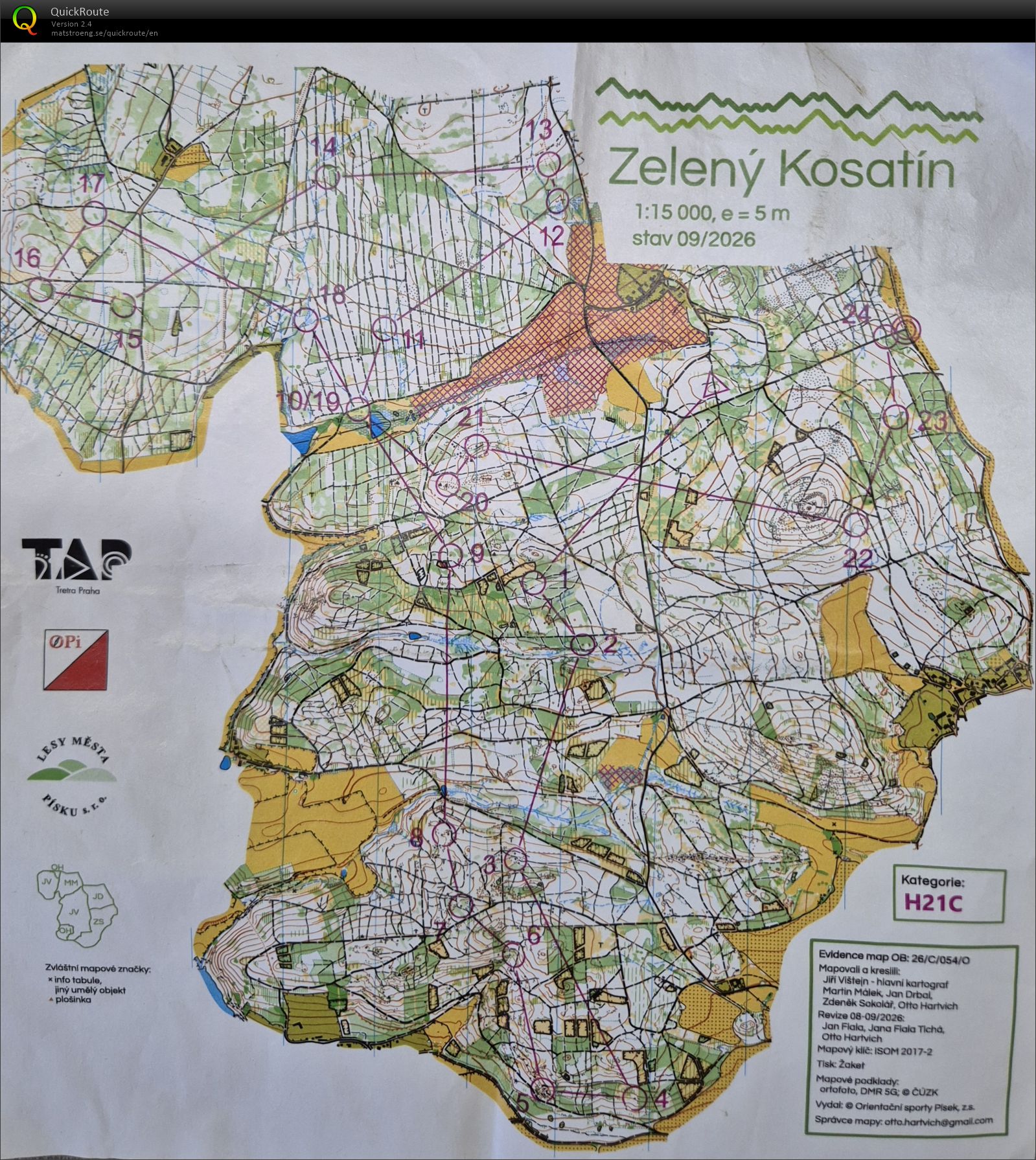 1. Oblž Rakovice - H21C long (27.09.2026)