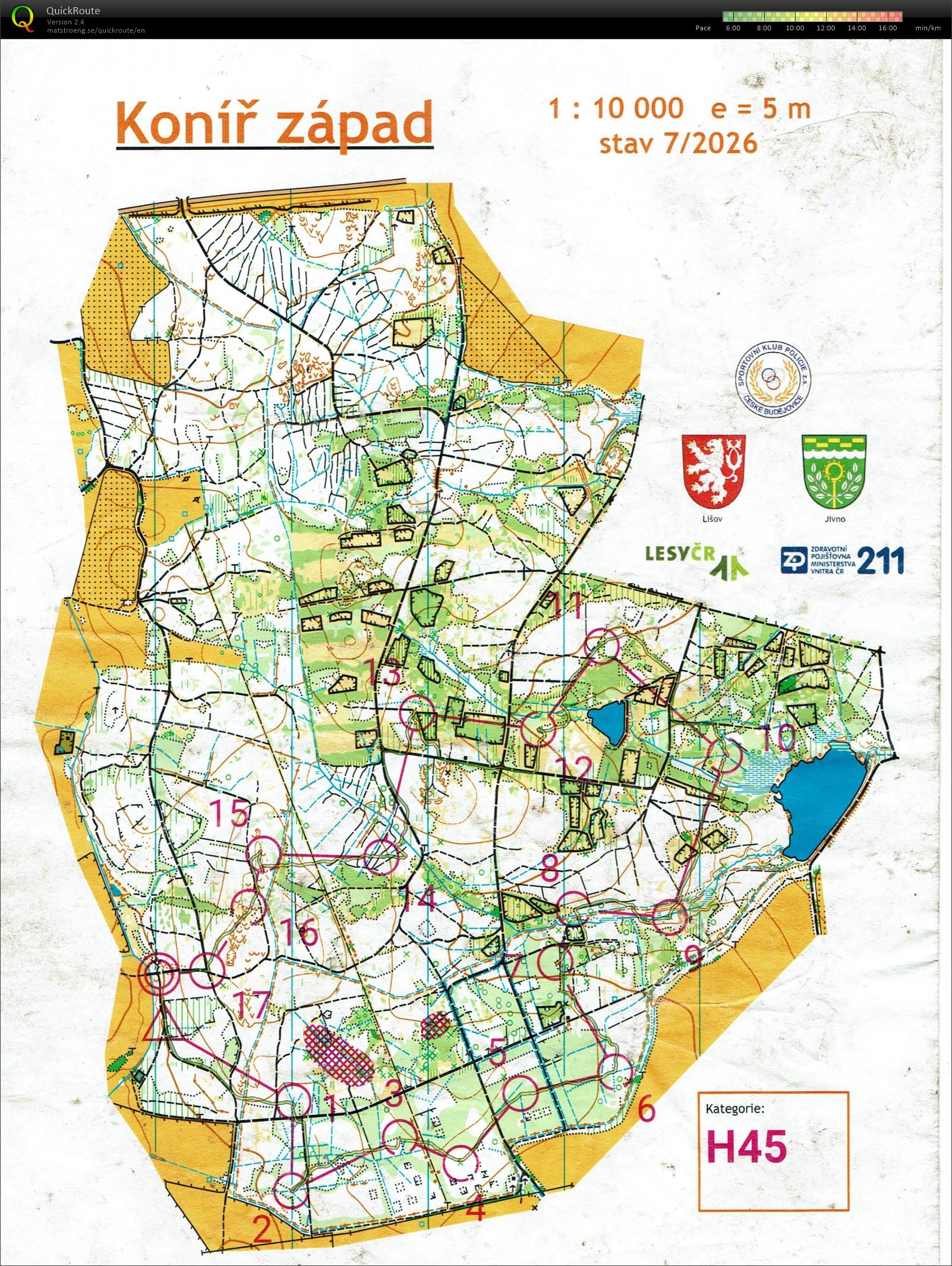 Oblastní žebříček - NE (23.08.2026)