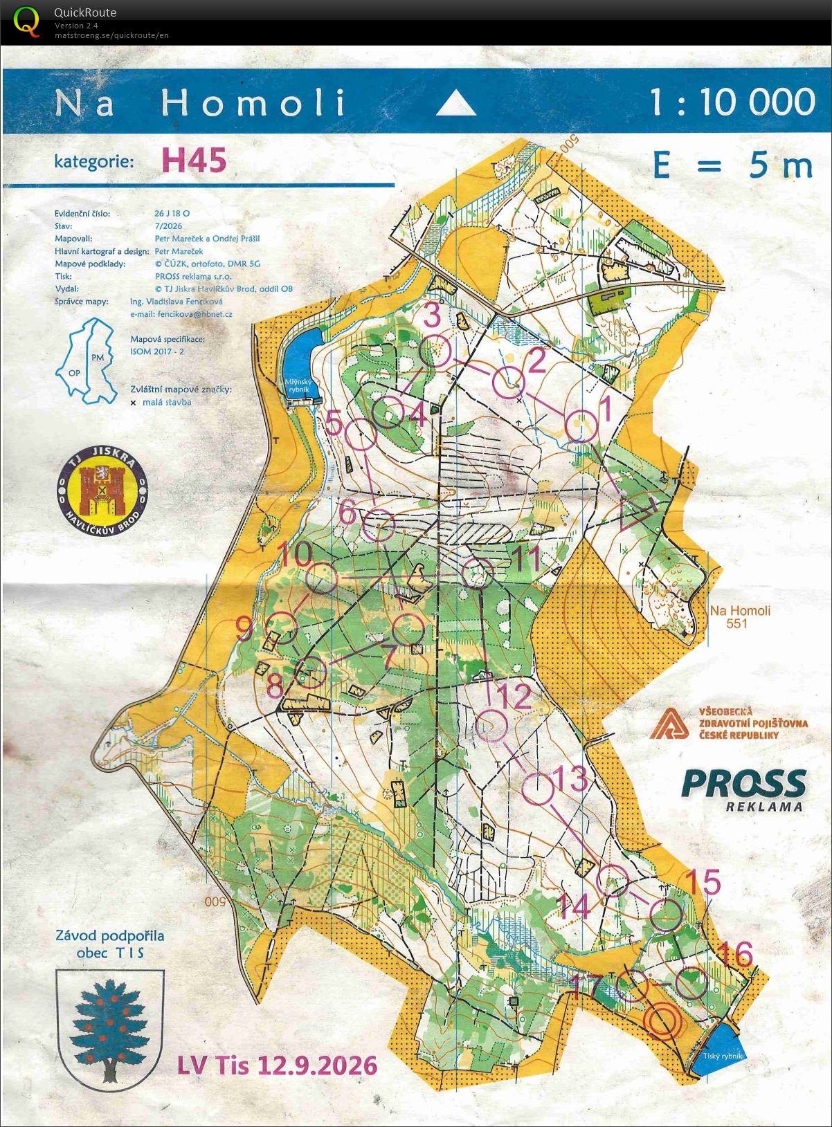Oblastní žebříček (12.09.2026)