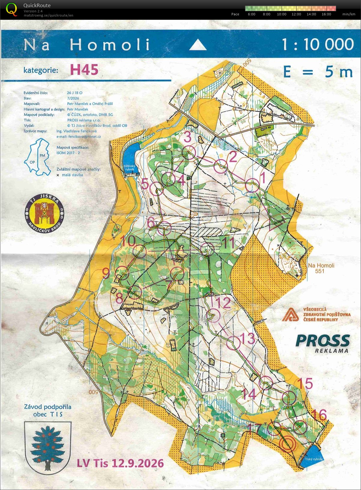 Oblastní žebříček (12.09.2026)