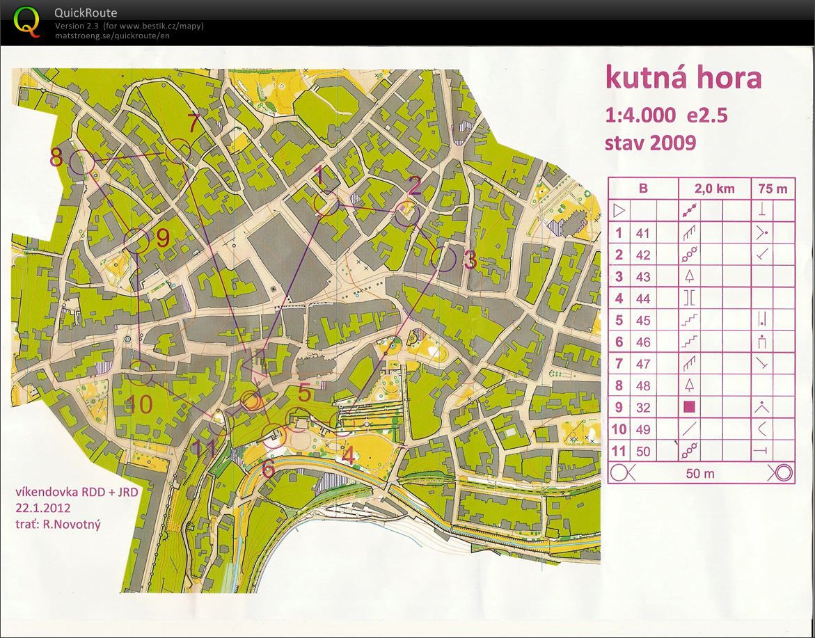 22.1. - JRD víkendovka sprint 2.kolo (22.01.2012)