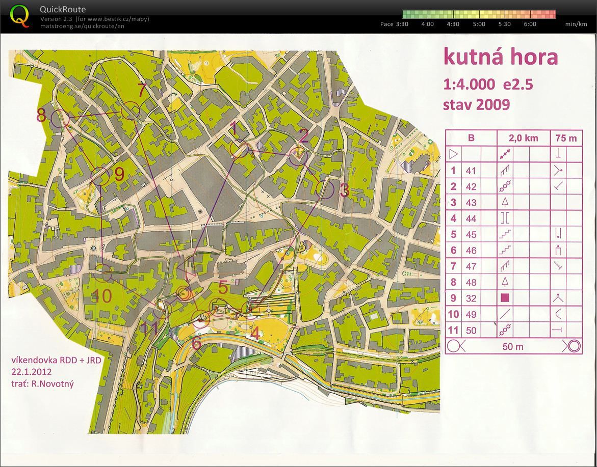 22.1. - JRD víkendovka sprint 2.kolo (22.01.2012)