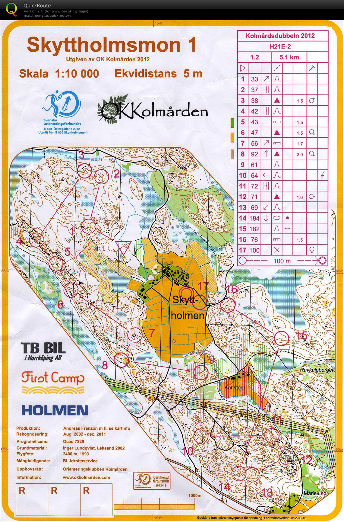 Kolmårdsdubbeln (08.04.2012)
