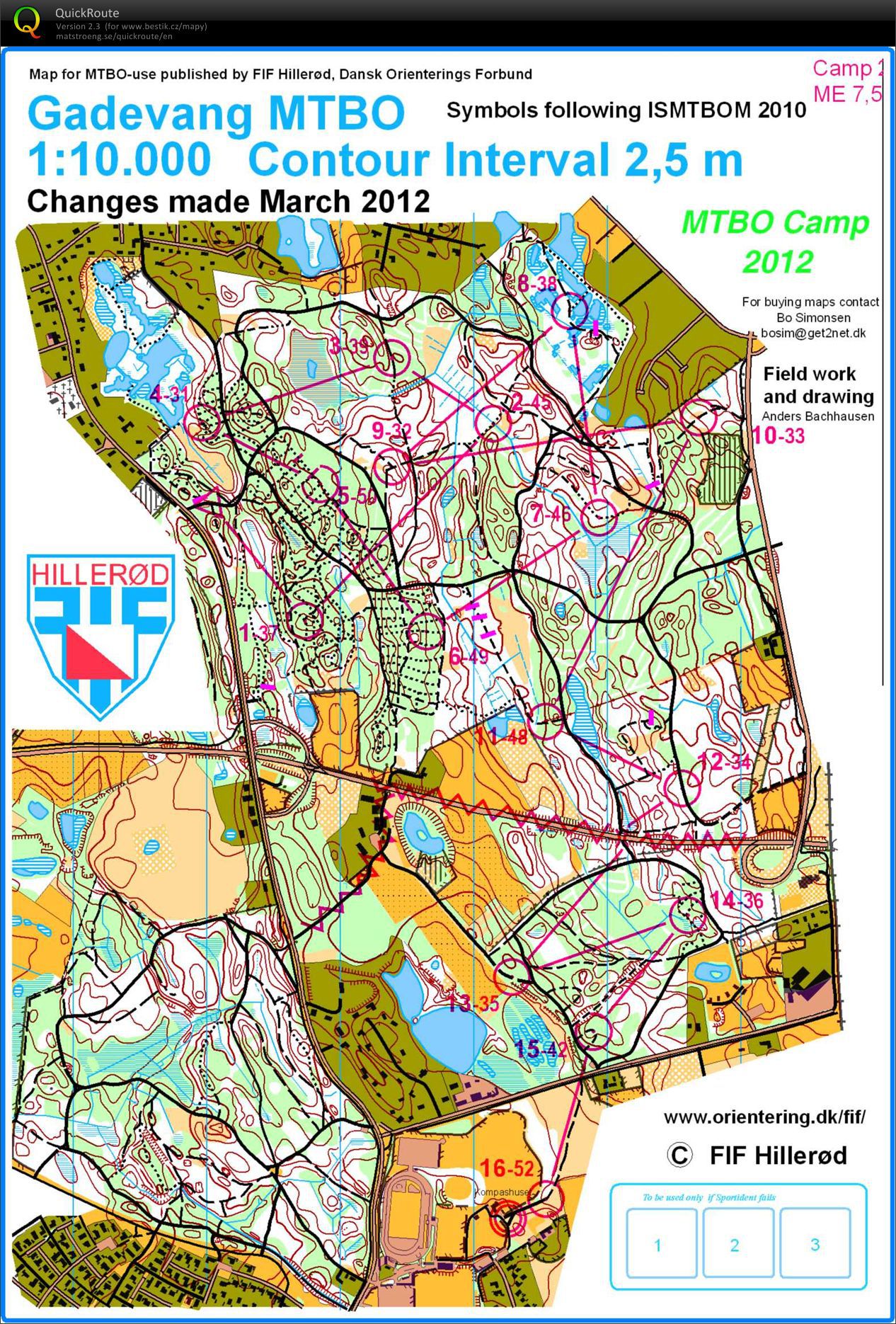 MTBO CAMP 2012 Cup 5 (02.04.2012)
