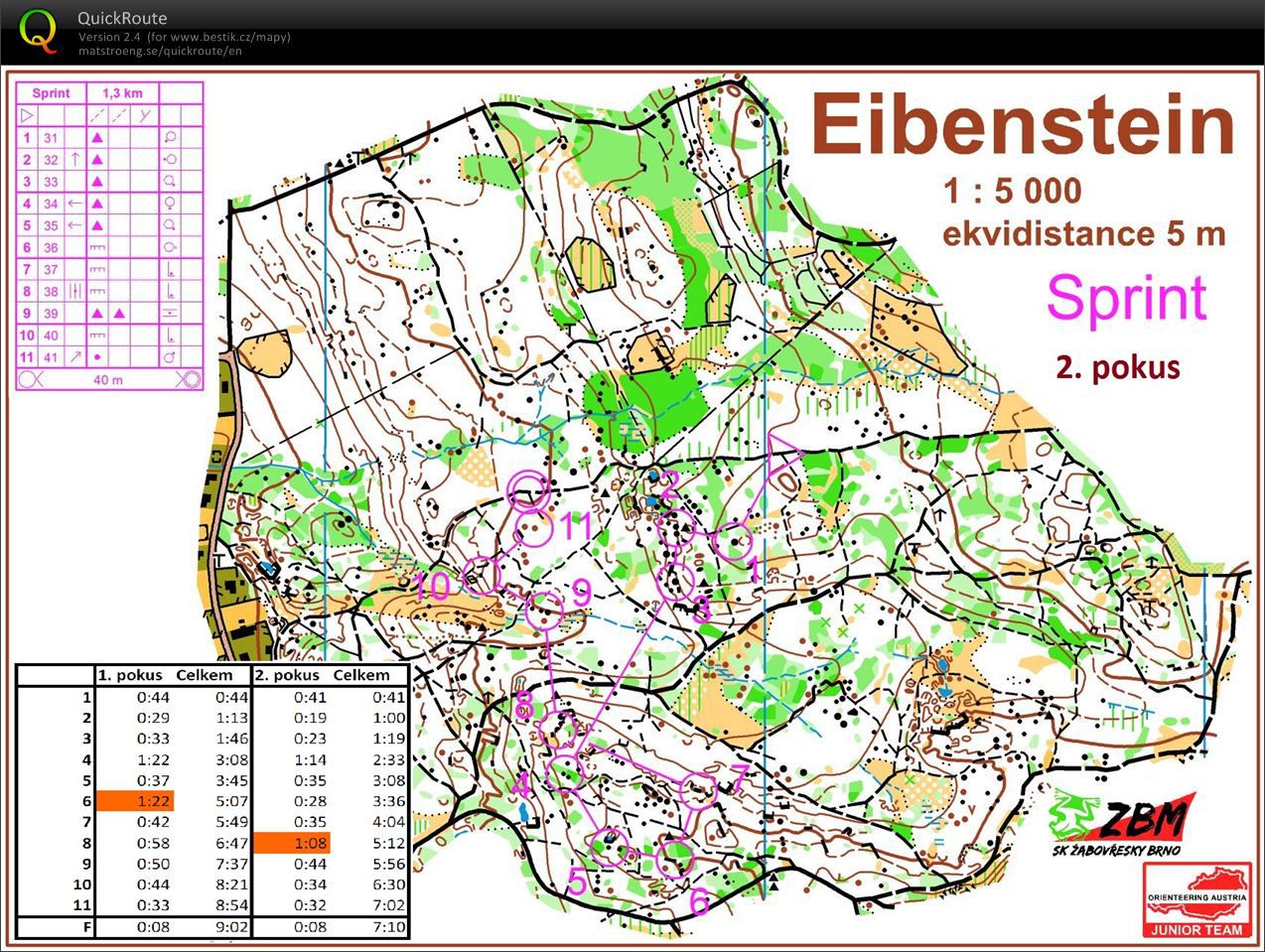 VT Gmünd: Sprint - 2. pokus (29.04.2012)