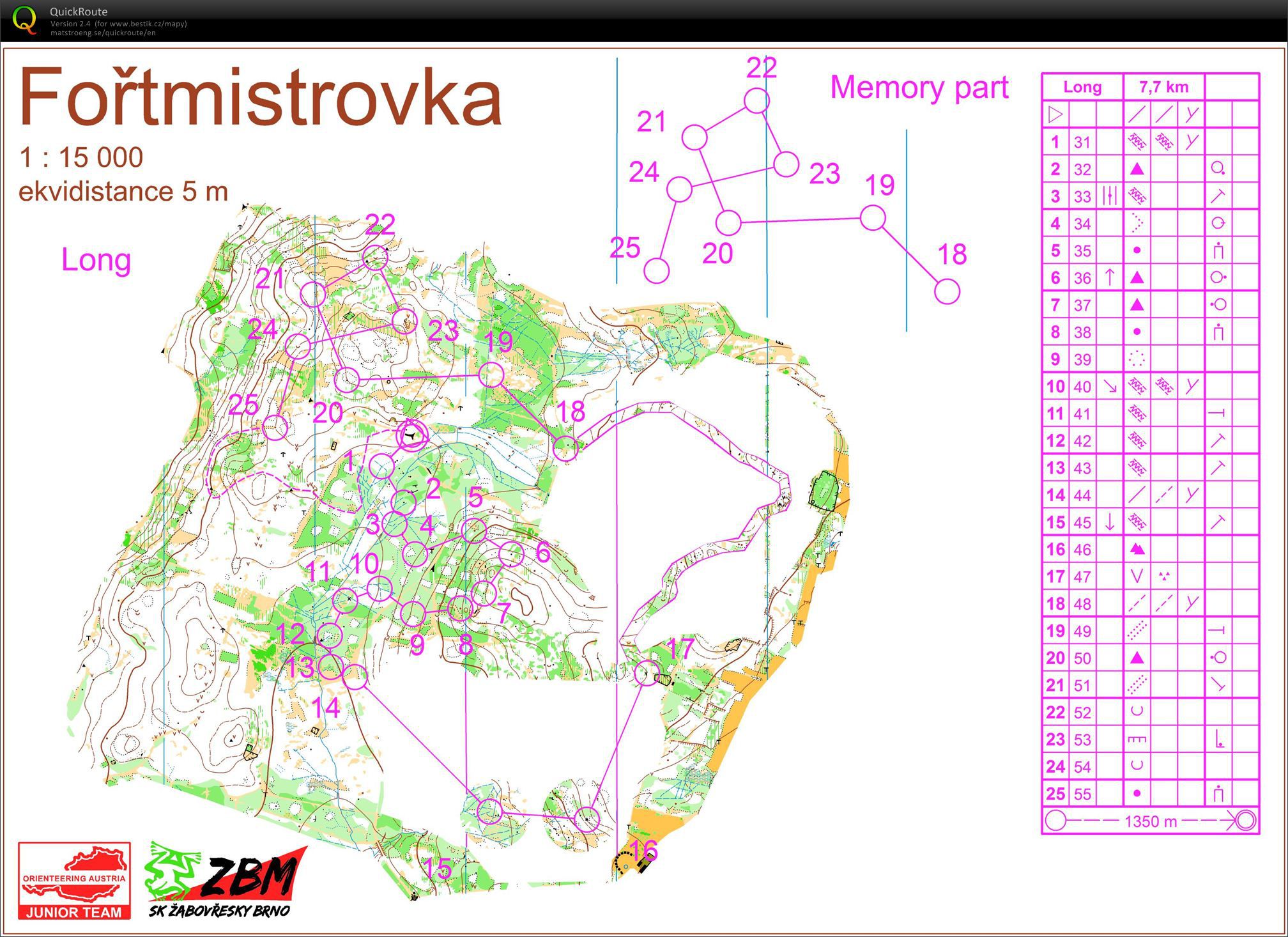 VT Gmünd: Neúplná mapa (01.05.2012)