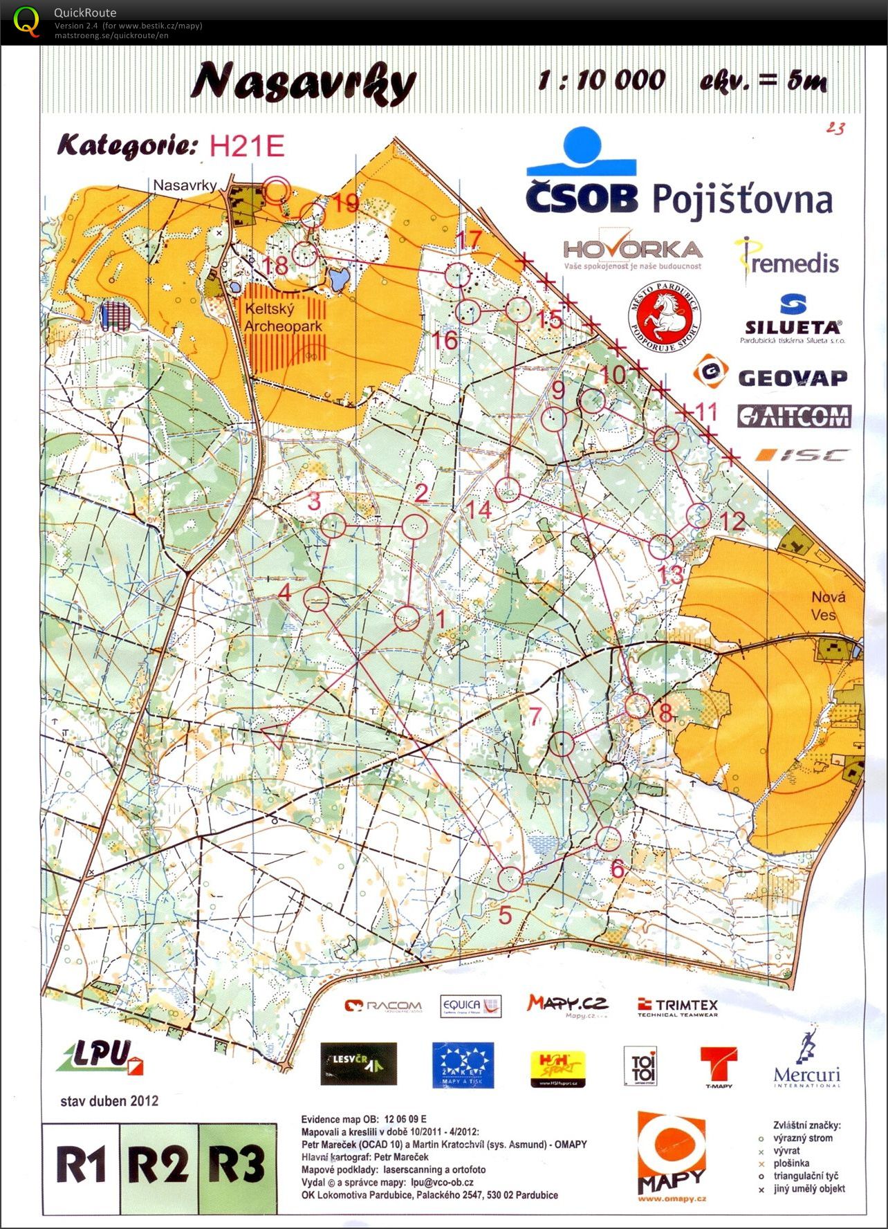 2. kolo ČP Nasavrky - middle (13.05.2012)