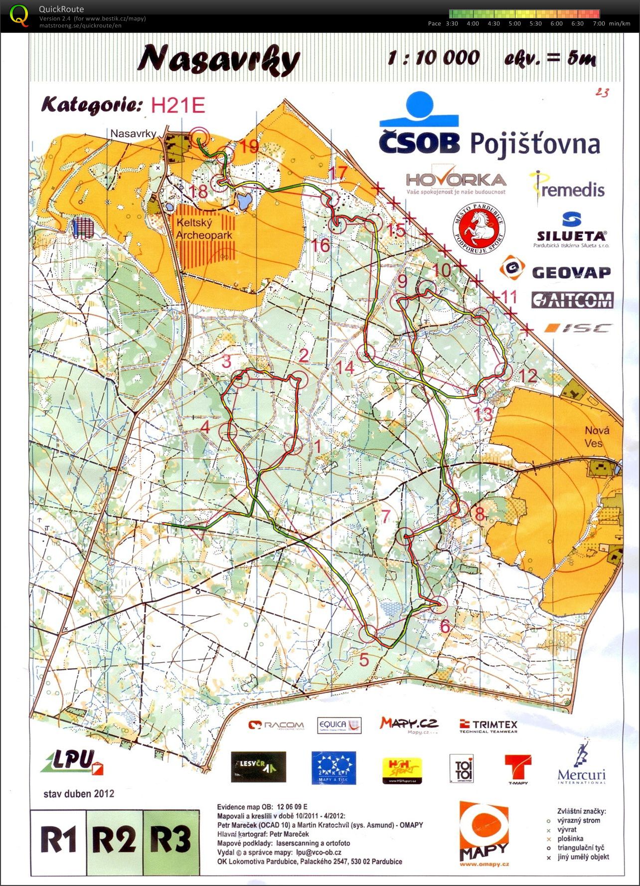 2. kolo ČP Nasavrky - middle (13.05.2012)