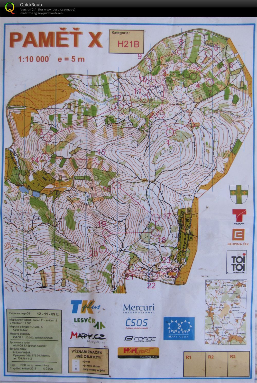 ŽBM Pamětice - krátká (20.05.2012)