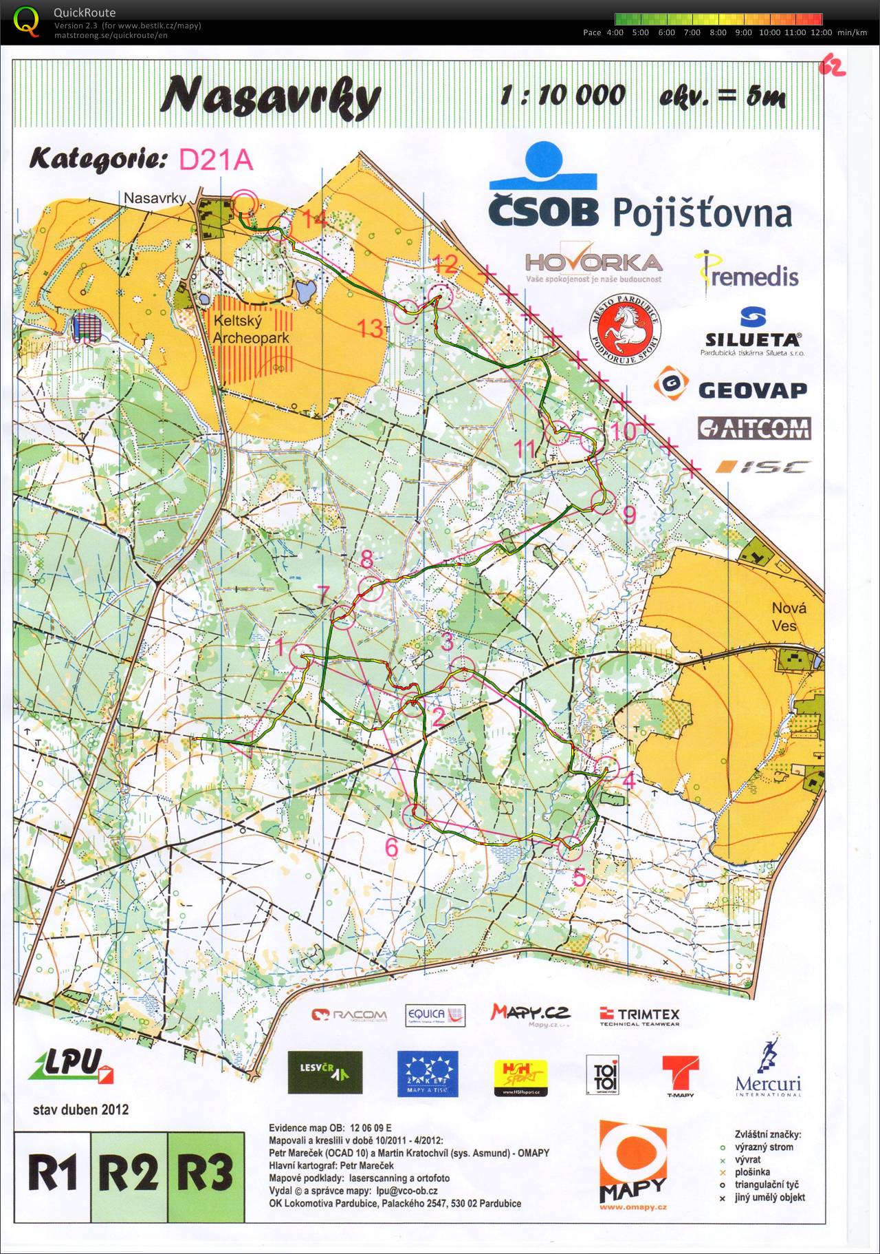 Český pohár, ŽA (13.05.2012)