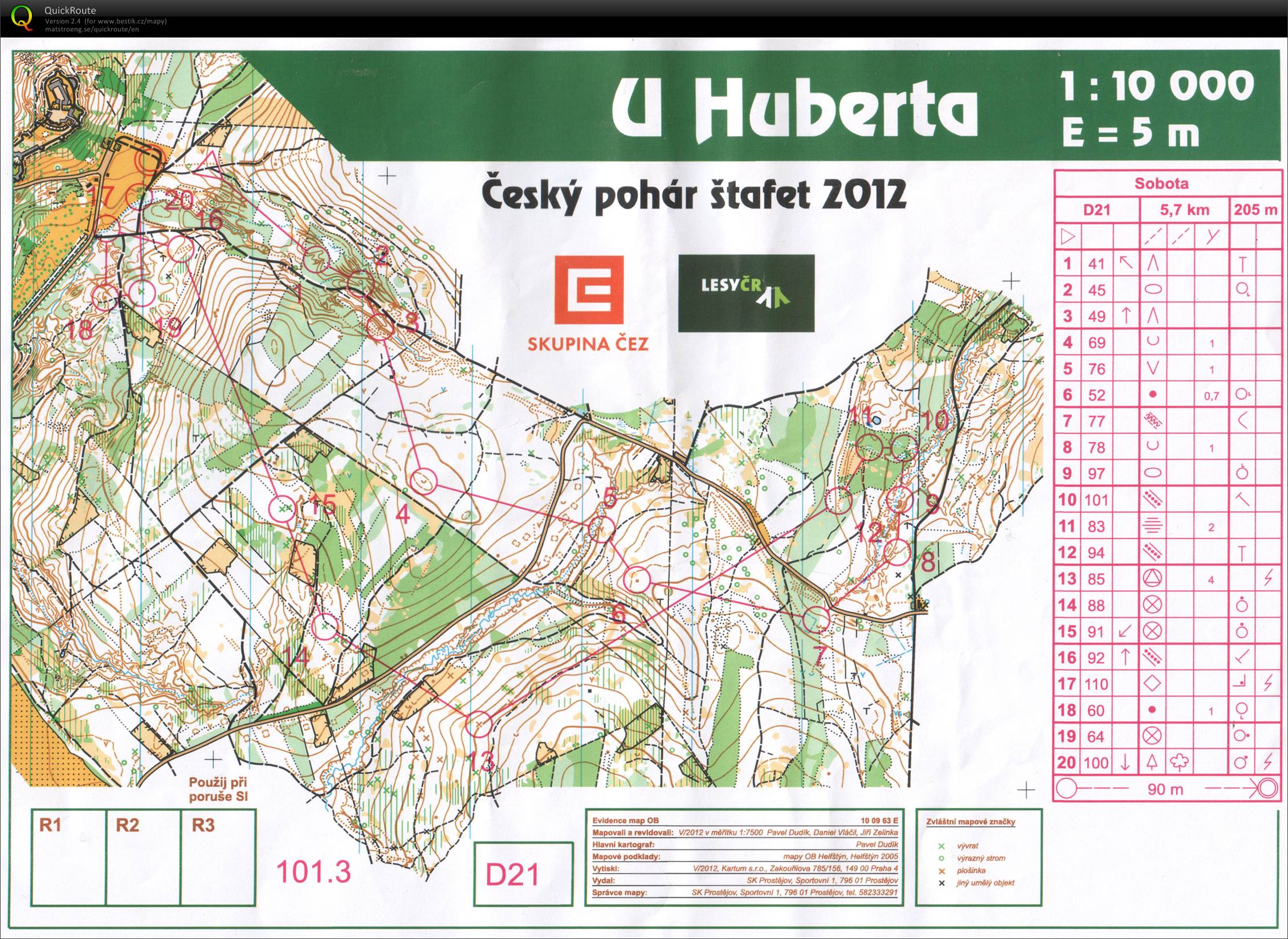 Český pohár štafet (26.05.2012)