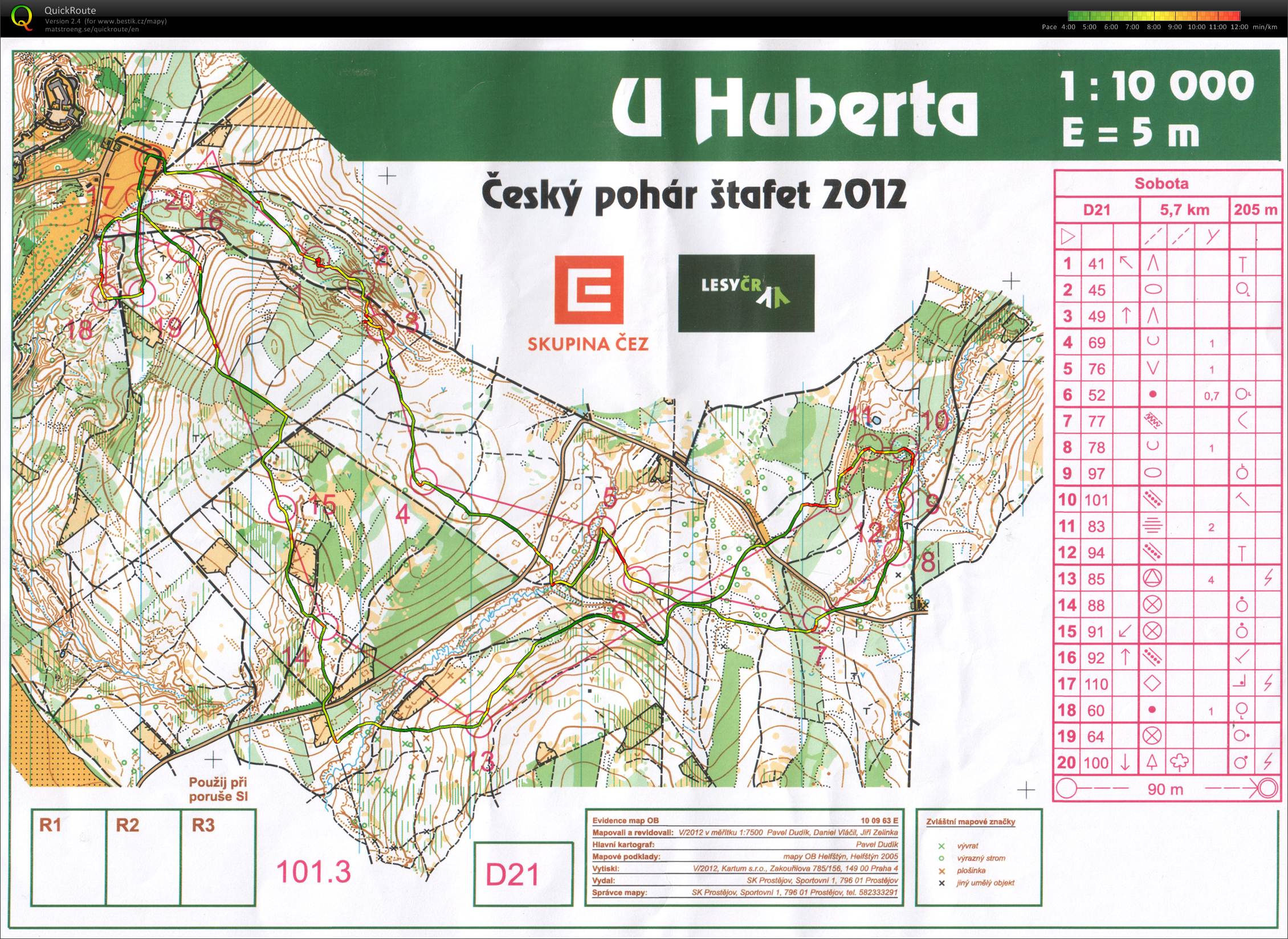 Český pohár štafet (26.05.2012)