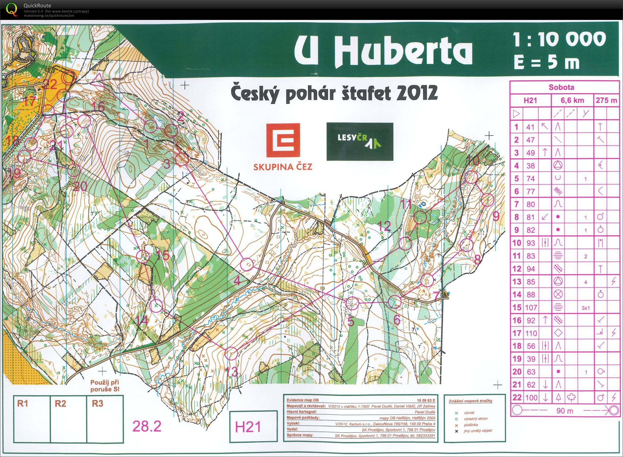 3. ČP štafety (26.05.2012)