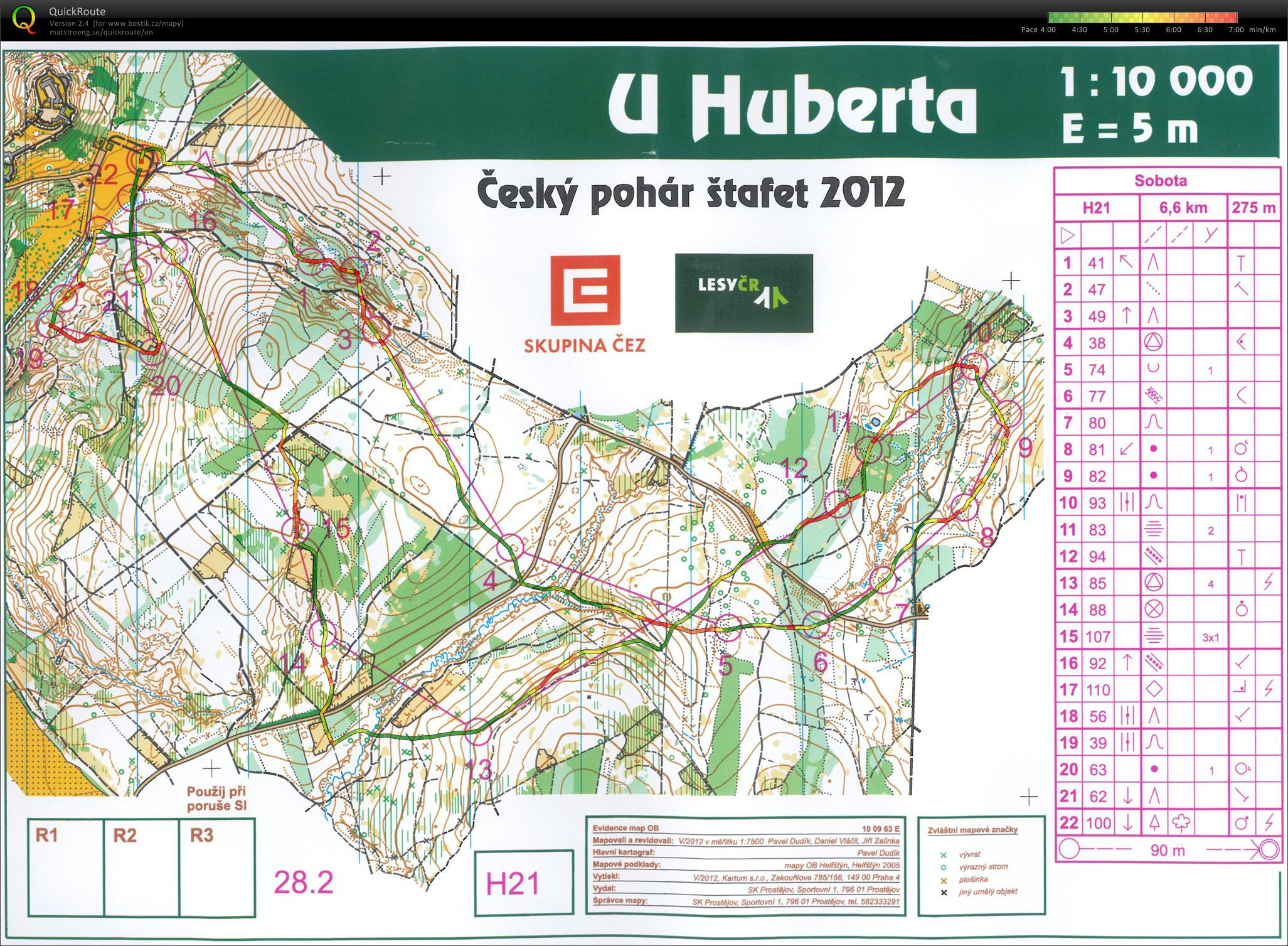 3. ČP štafety (26.05.2012)