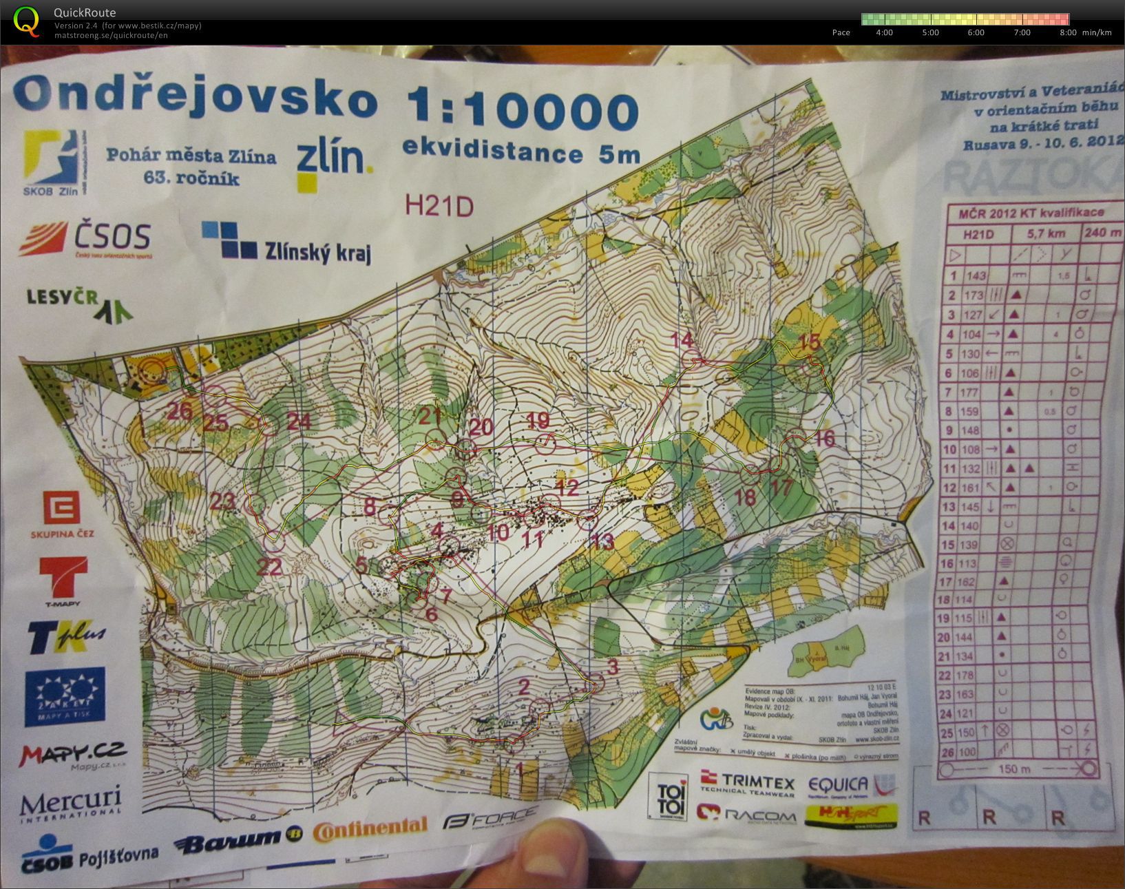 MČR middle - semifinále (09.06.2012)