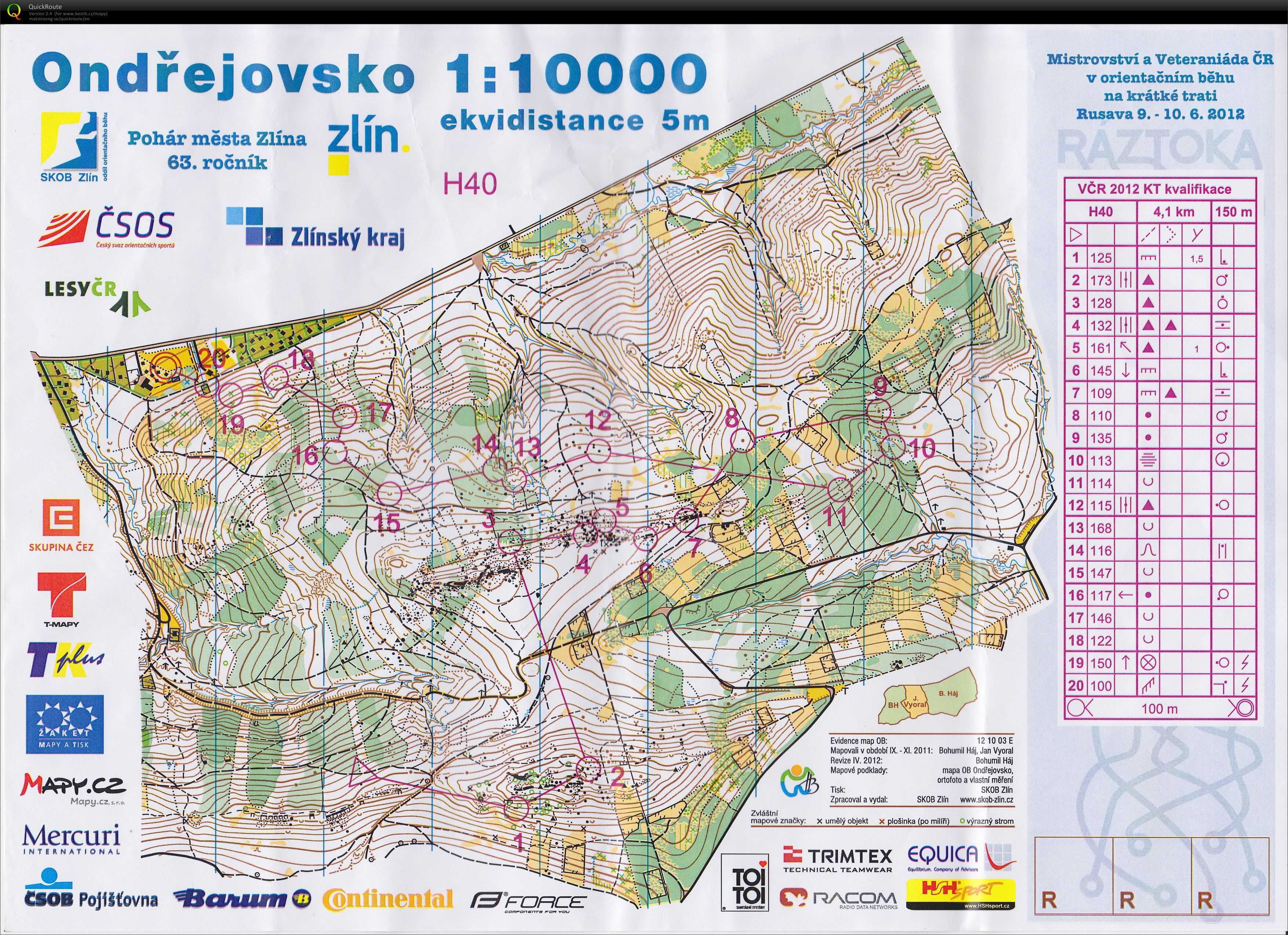 MČR semifinále krátká trať (09.06.2012)