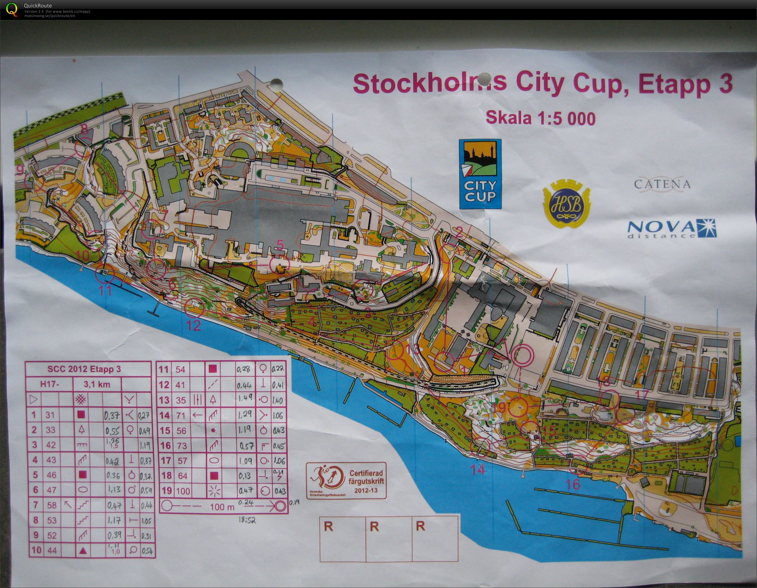 Stockholm city cup - E3 (13.06.2012)