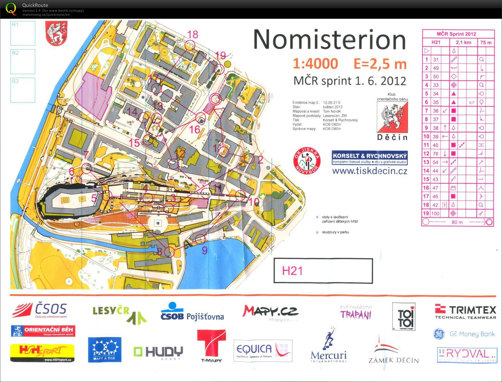 MČR Sprint (01.06.2012)