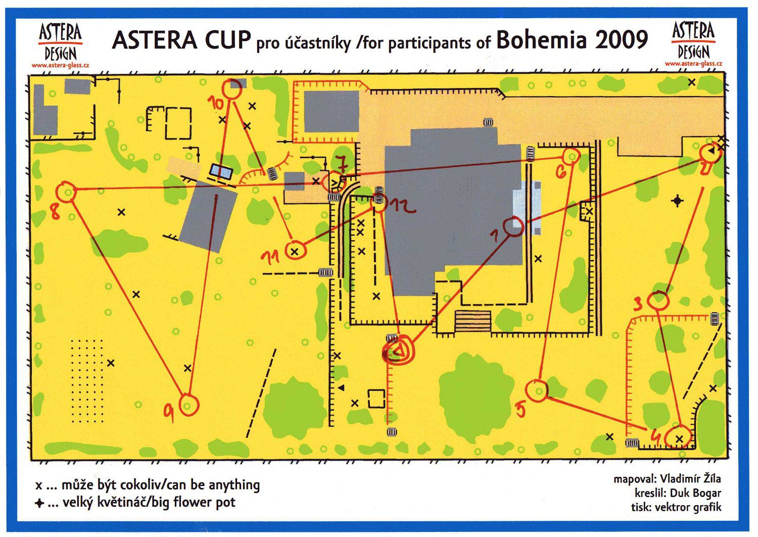 Vložený závod - Astera Cup (08.08.2009)