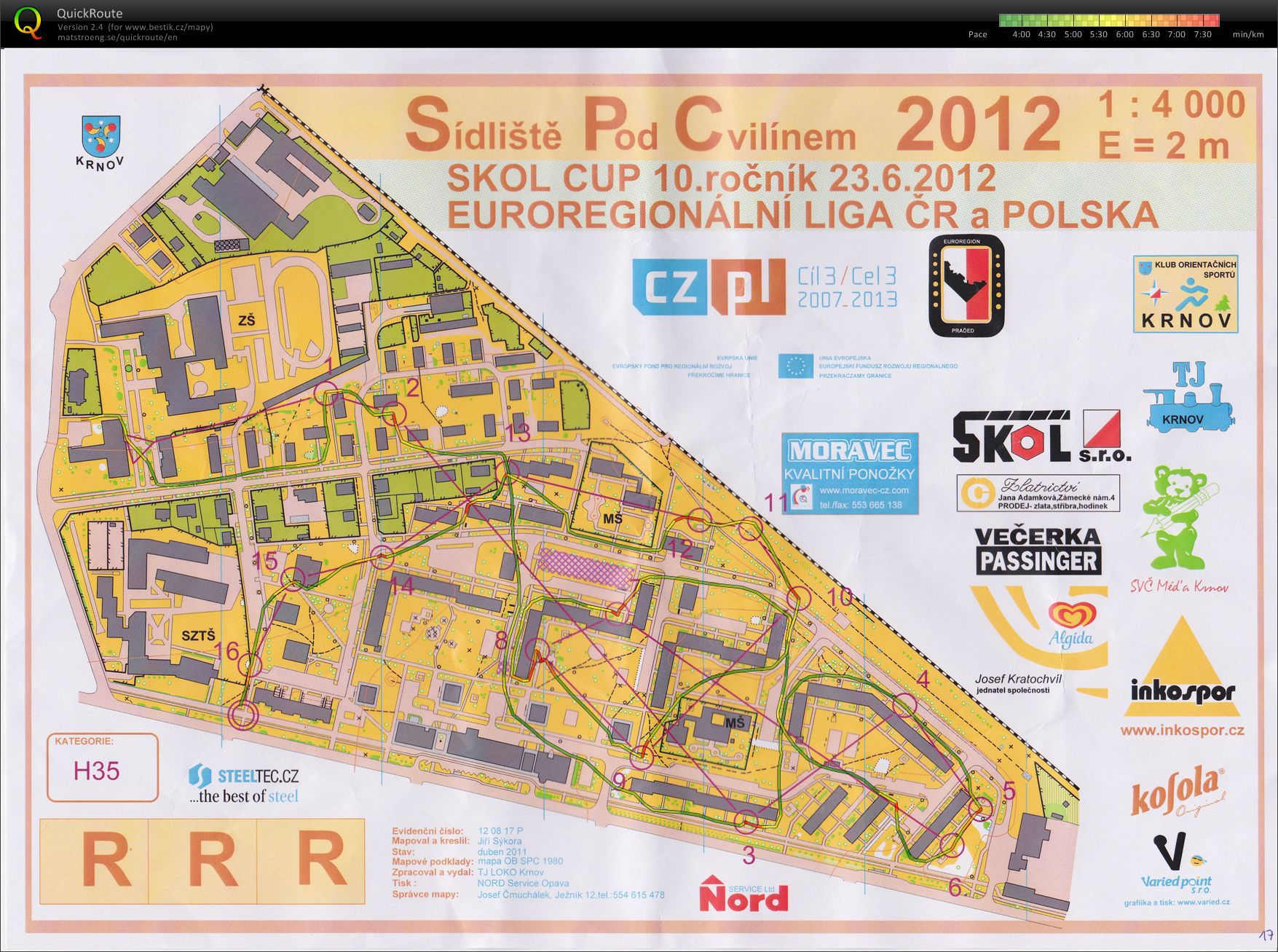 9. JKŽ  MSK  sprint (23.06.2012)