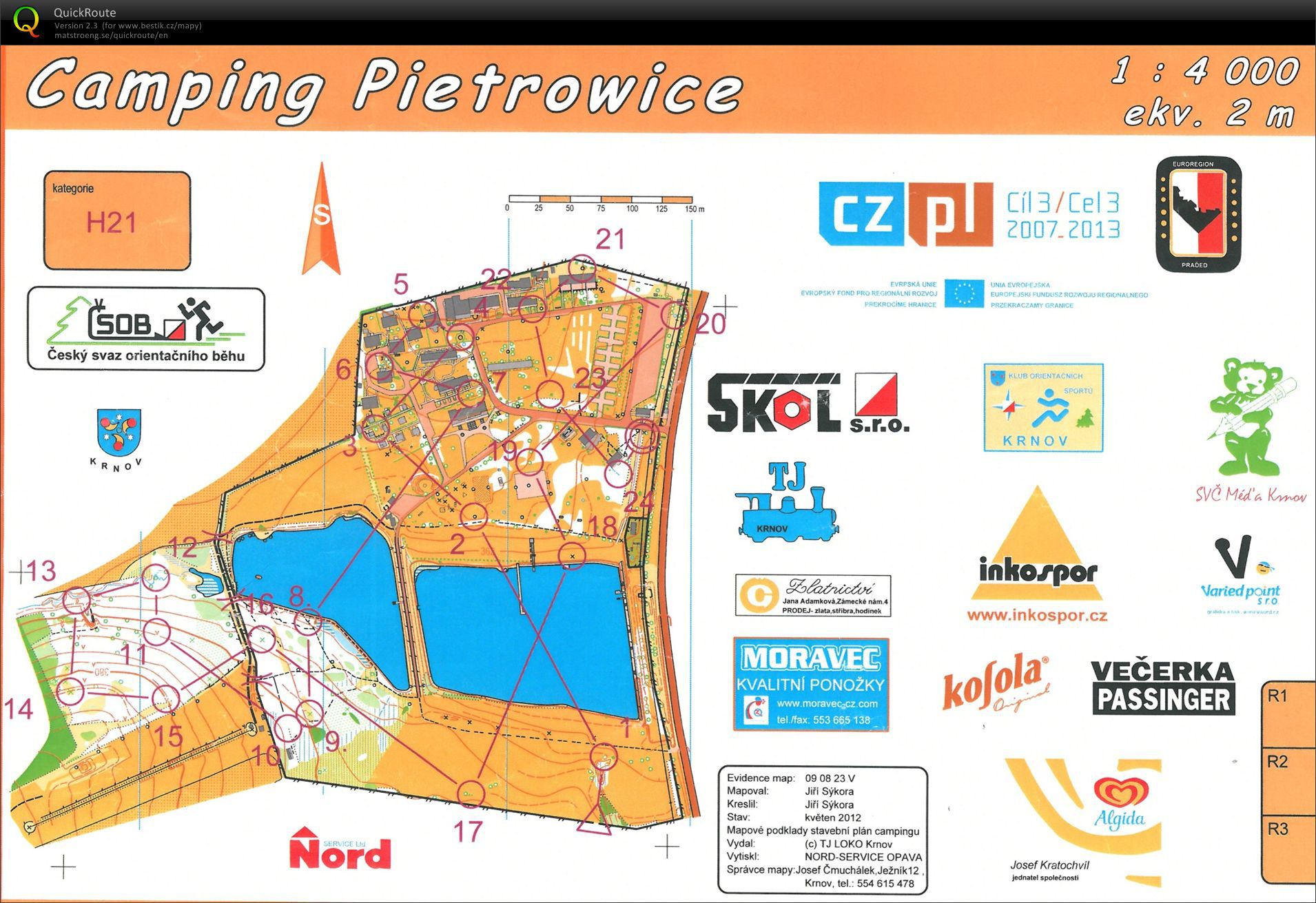 8. JŽ MSK - sprint (23.06.2012)