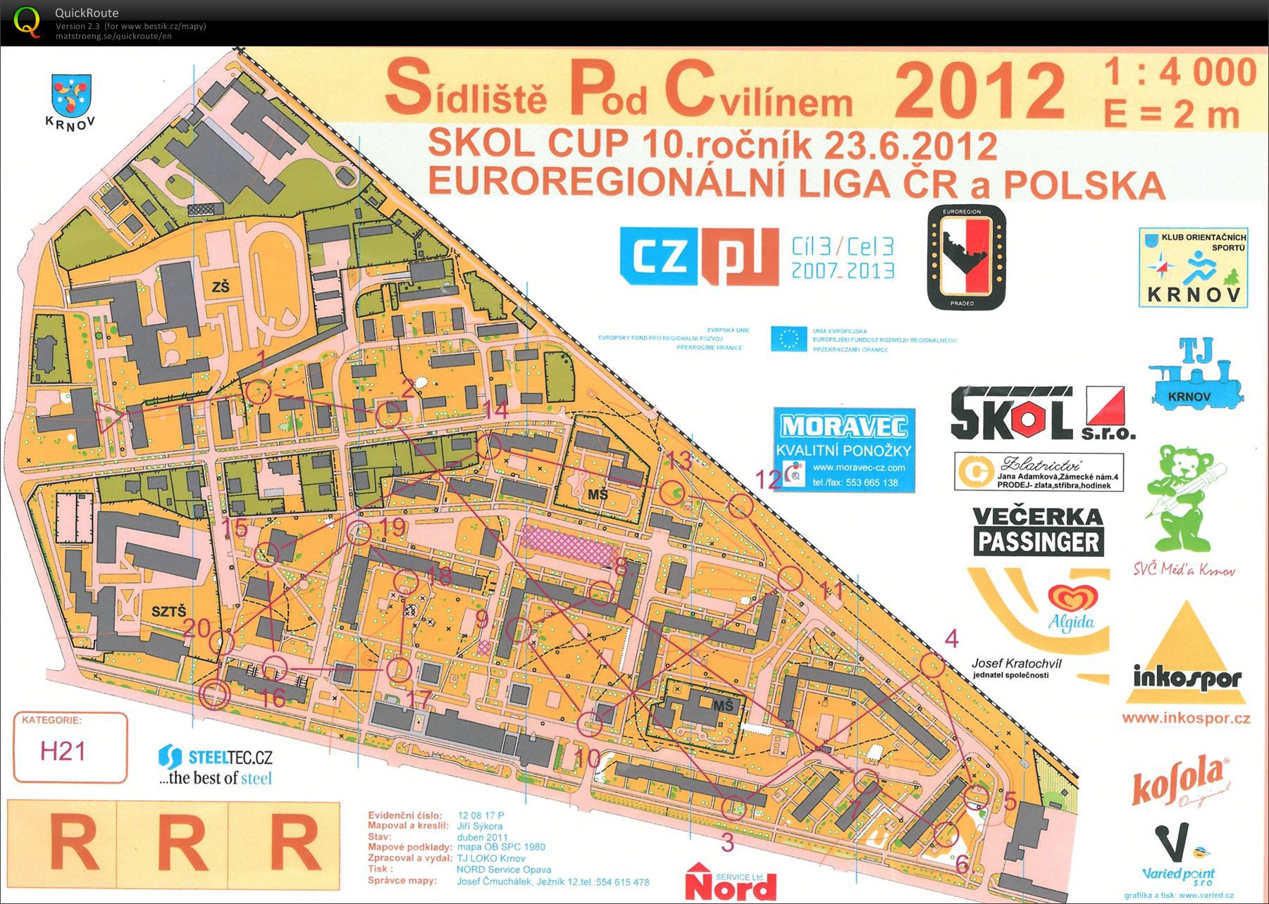 9. JŽ MSK - sprint (23.06.2012)