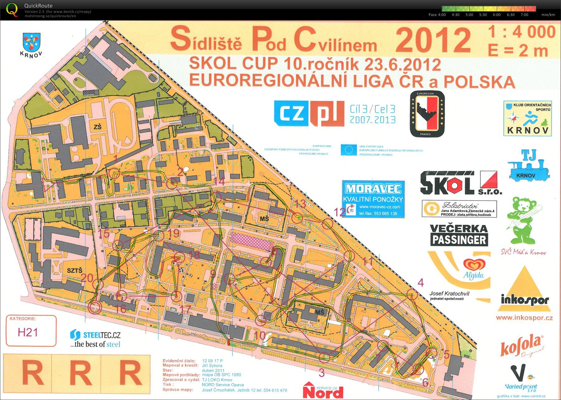 9. JŽ MSK - sprint (23.06.2012)