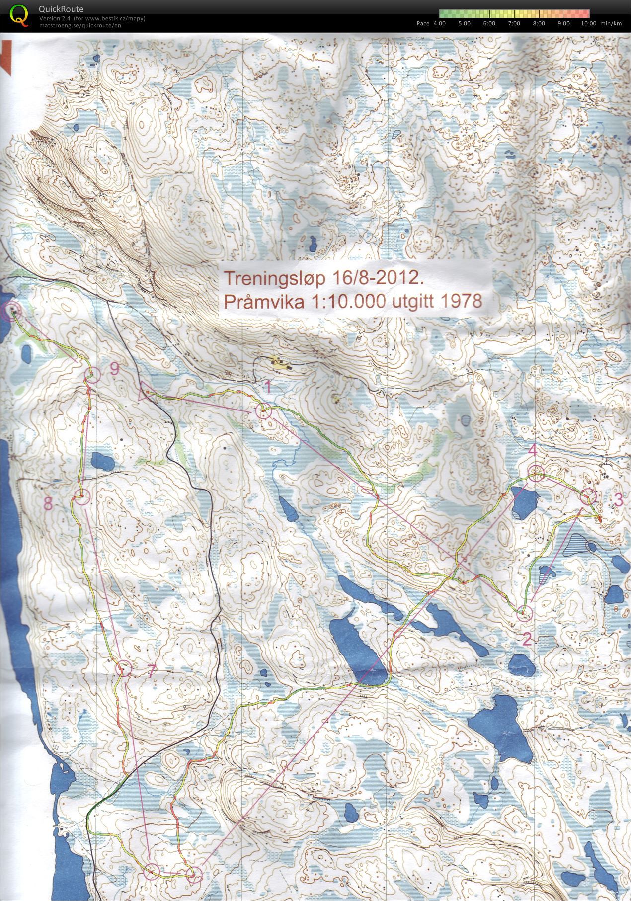 Pråmvika, hytta (16.08.2012)