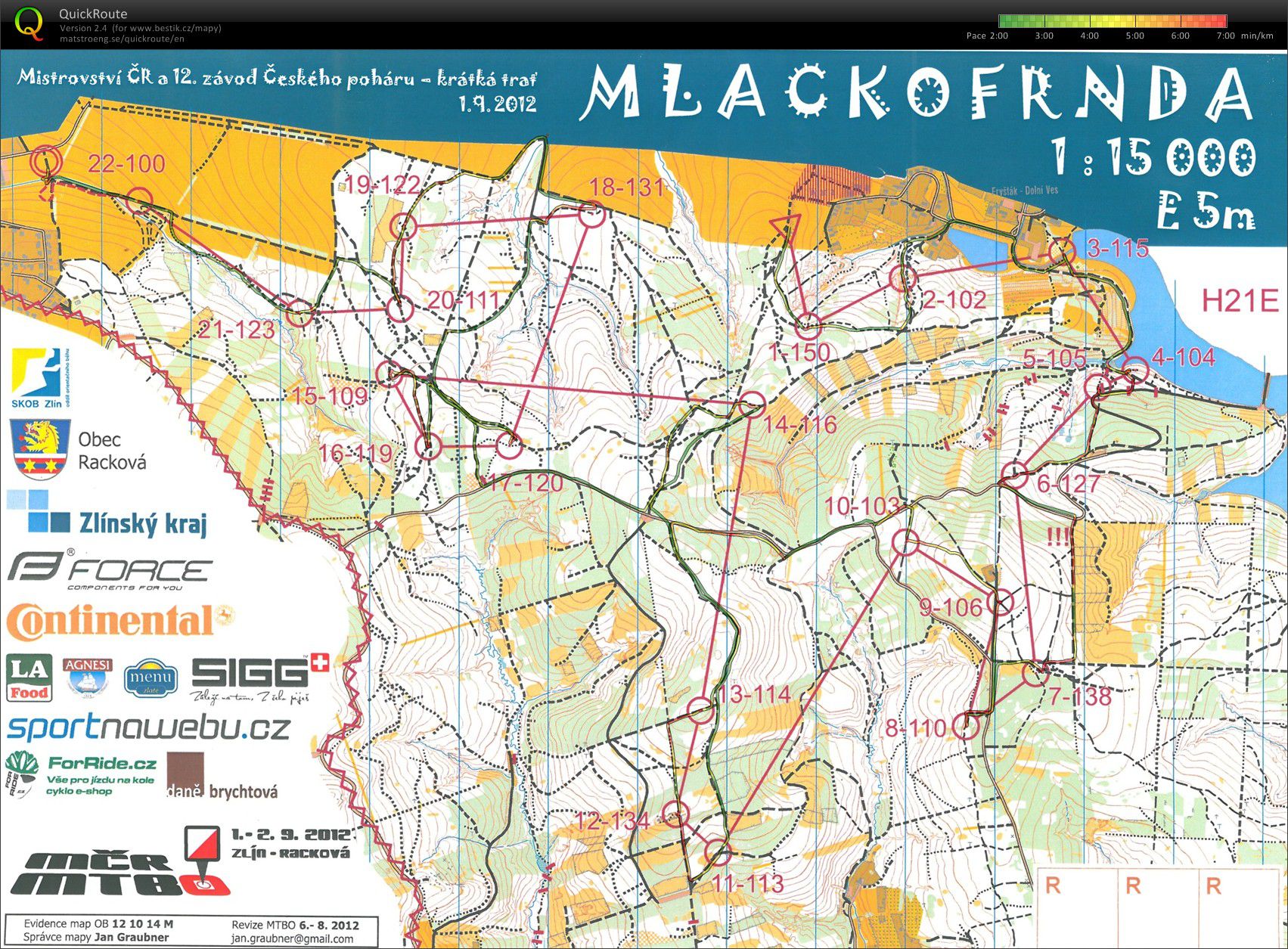 12. ČP MTBO (01.09.2012)