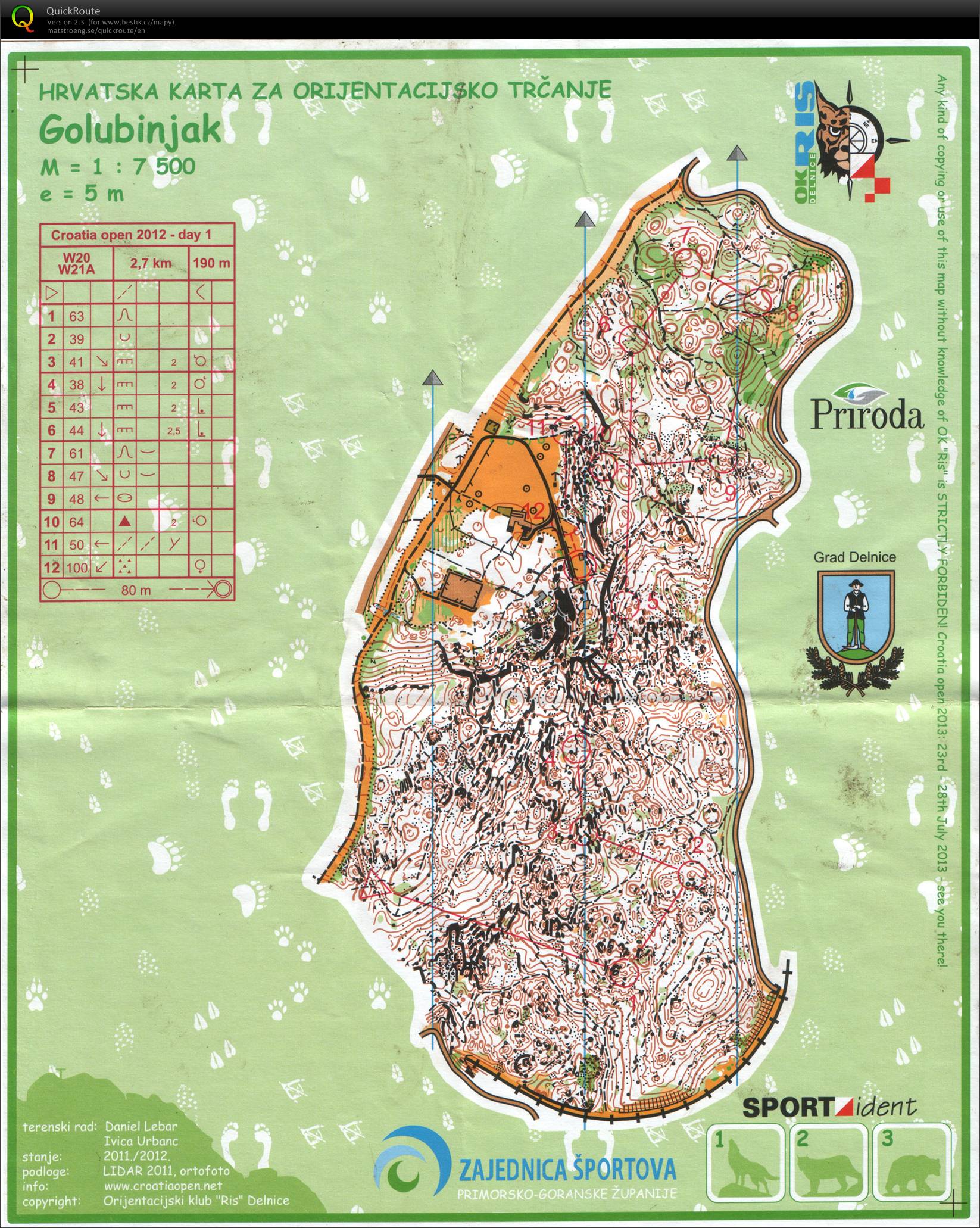 Croatia open E1 (24.07.2012)
