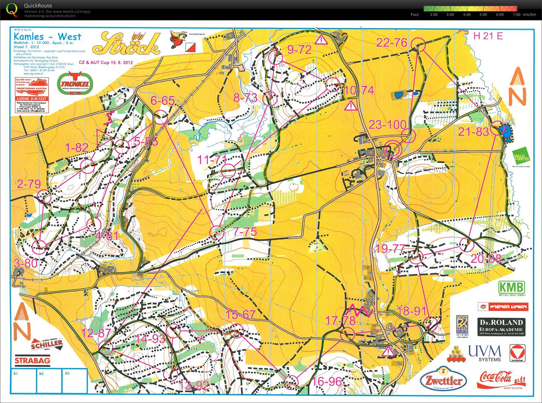 14. kolo ČP MTBO (15.09.2012)