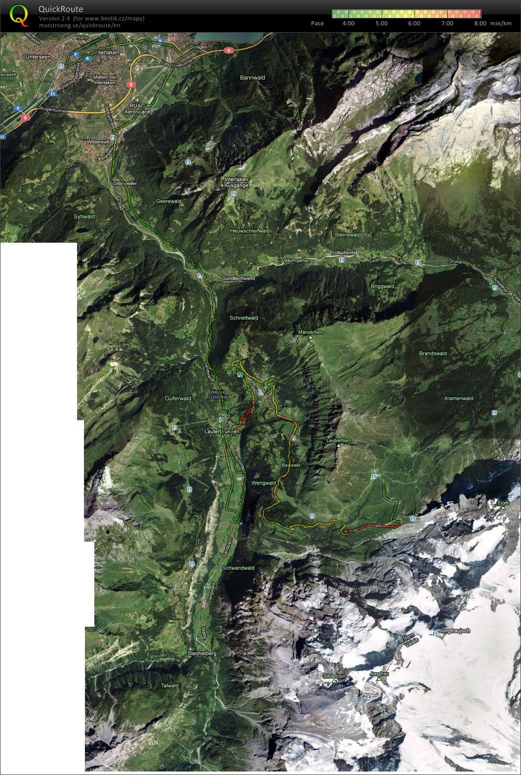 Jungfrau Marathon (09.09.2012)