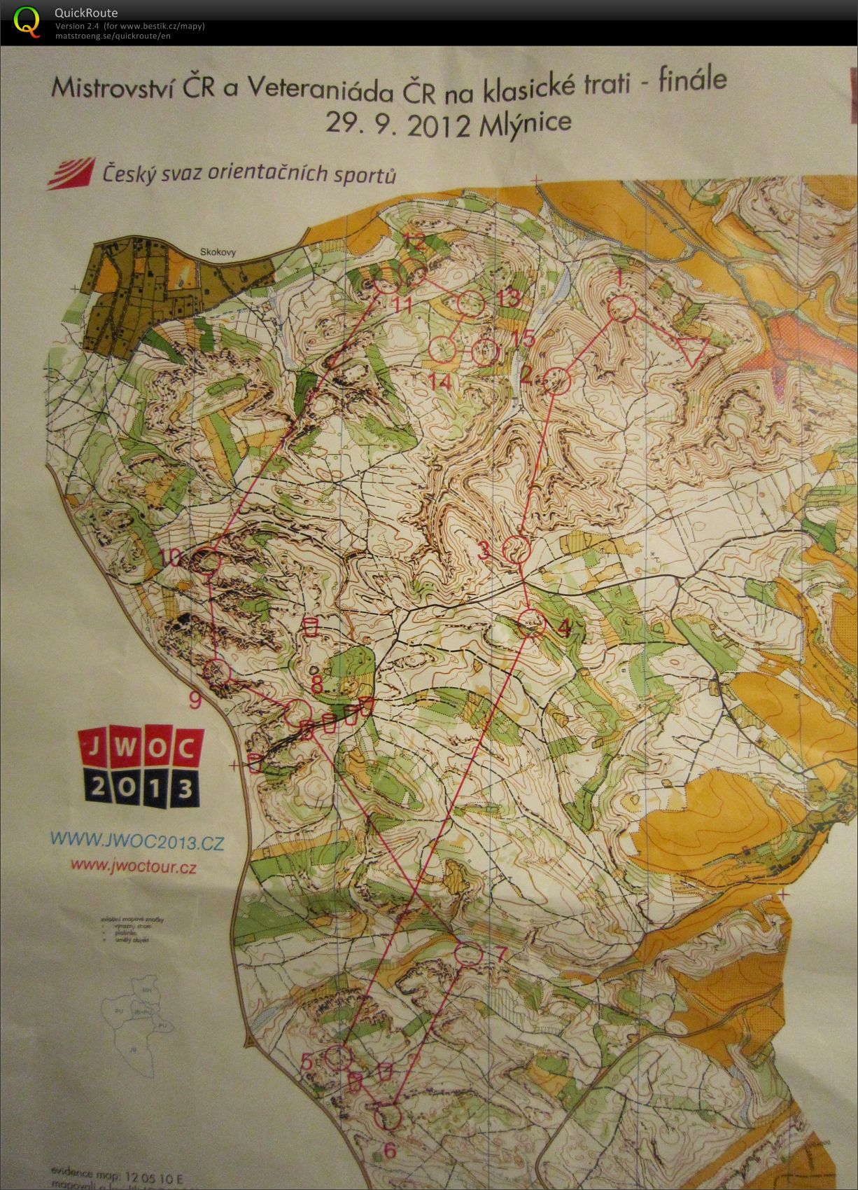 MČR long - finále 1.část (29.09.2012)