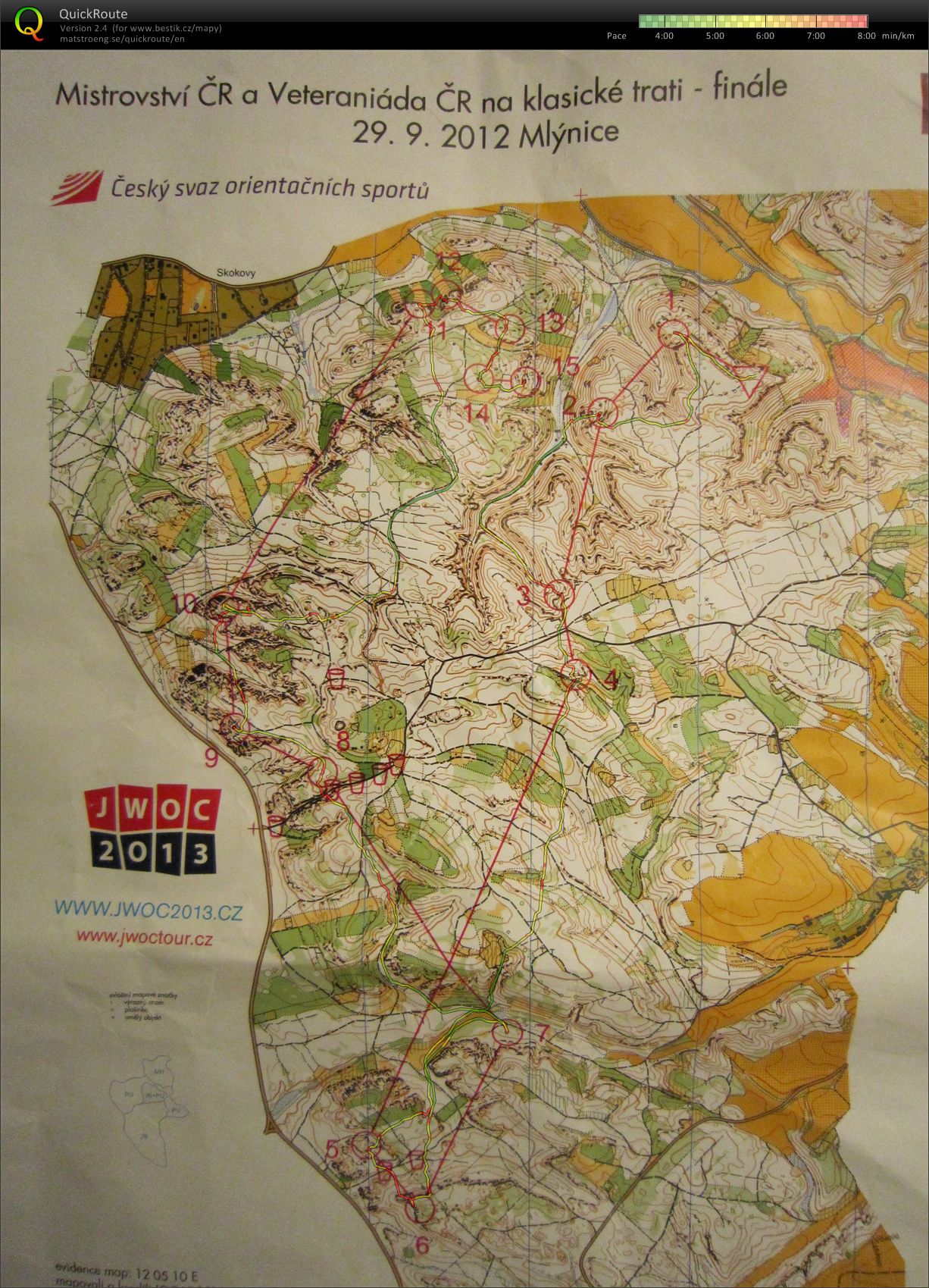 MČR long - finále 1.část (29.09.2012)