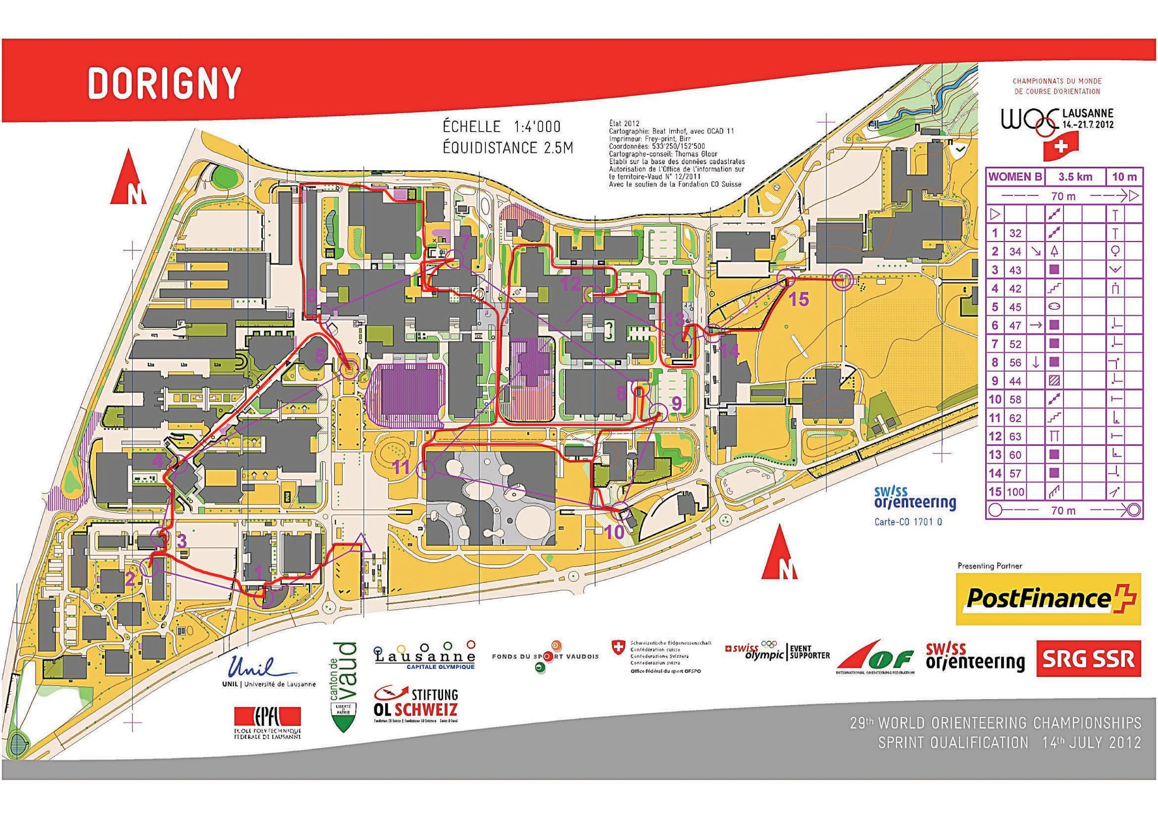 WOC sprint qualification (14.07.2012)