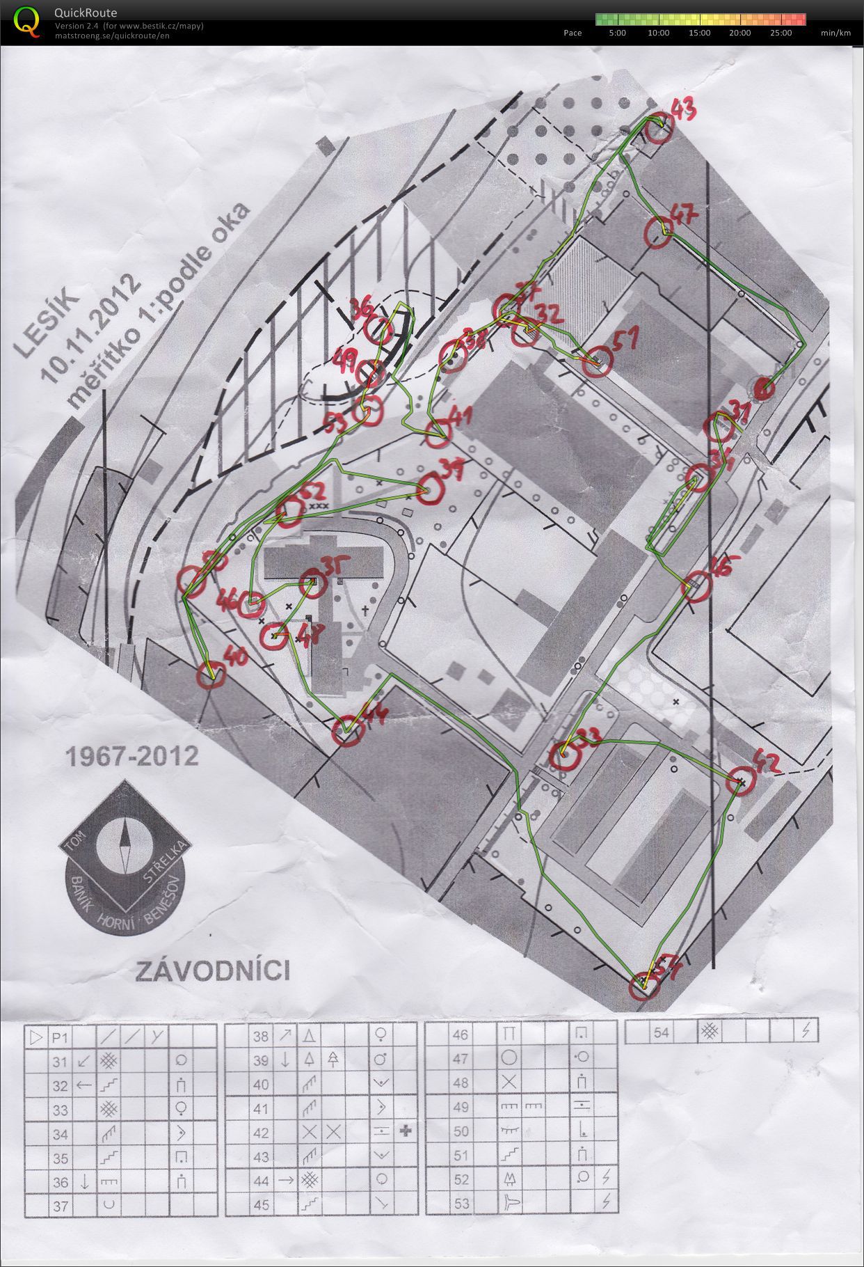 45. výročí Střelky Horní Benešov (10.11.2012)