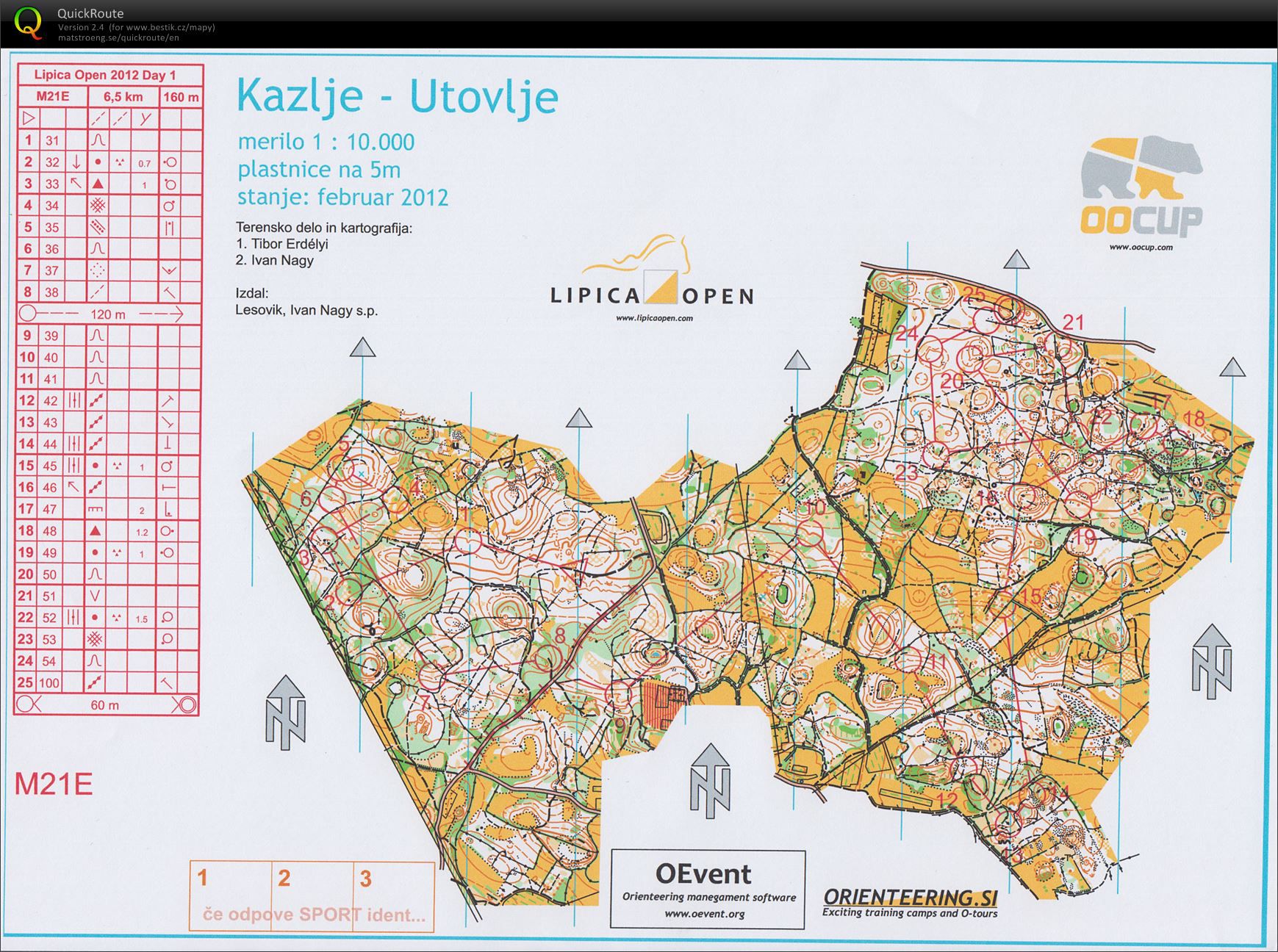 kemp Slovinsko, nočák Kazlje (06.03.2013)