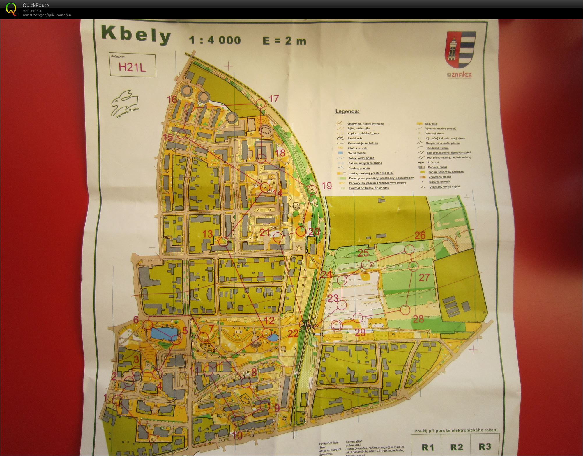VZ sprint Kbely (13.04.2013)