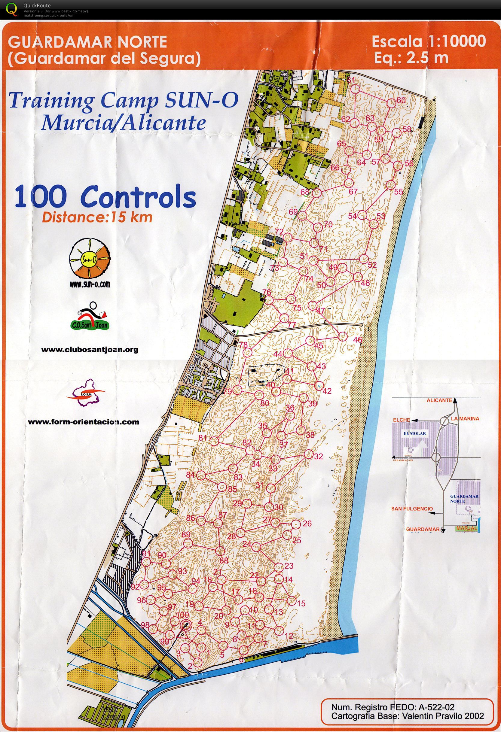 Guardamar Norte 100 kontrol (02.01.2010)