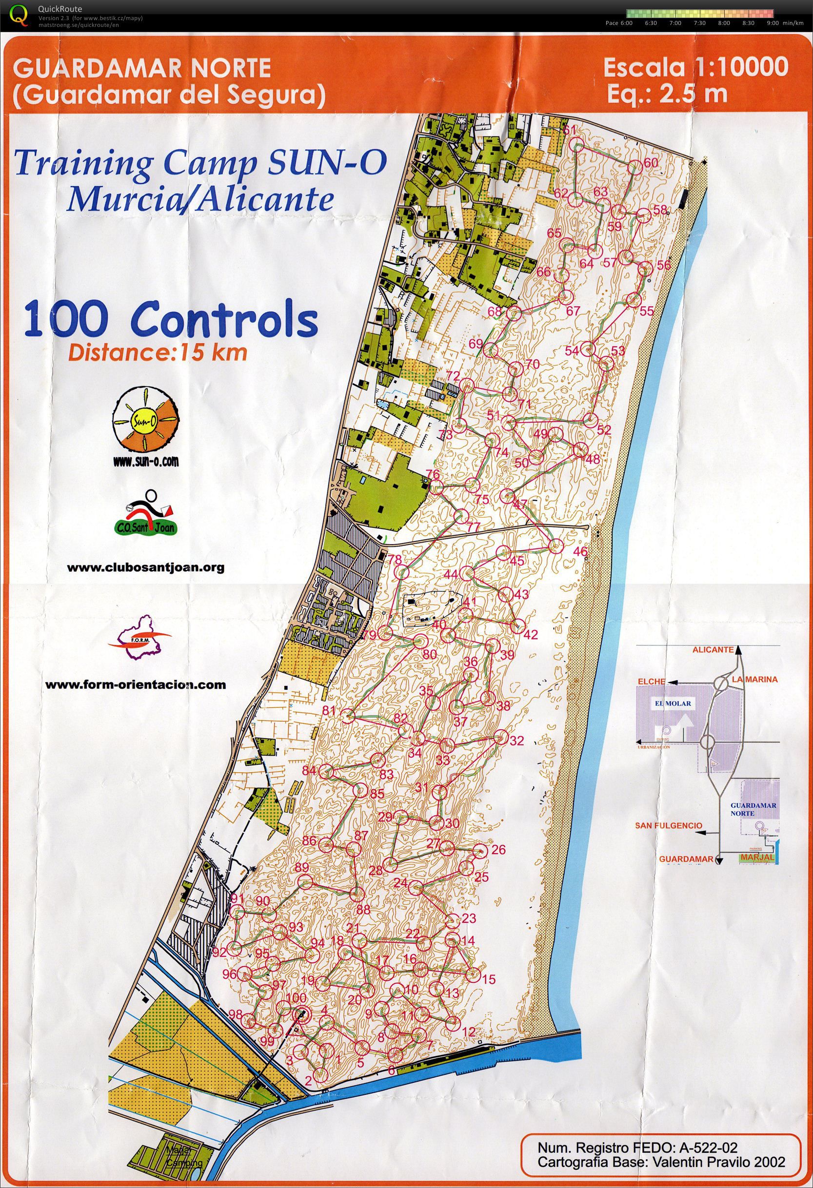 Guardamar Norte 100 kontrol (02.01.2010)