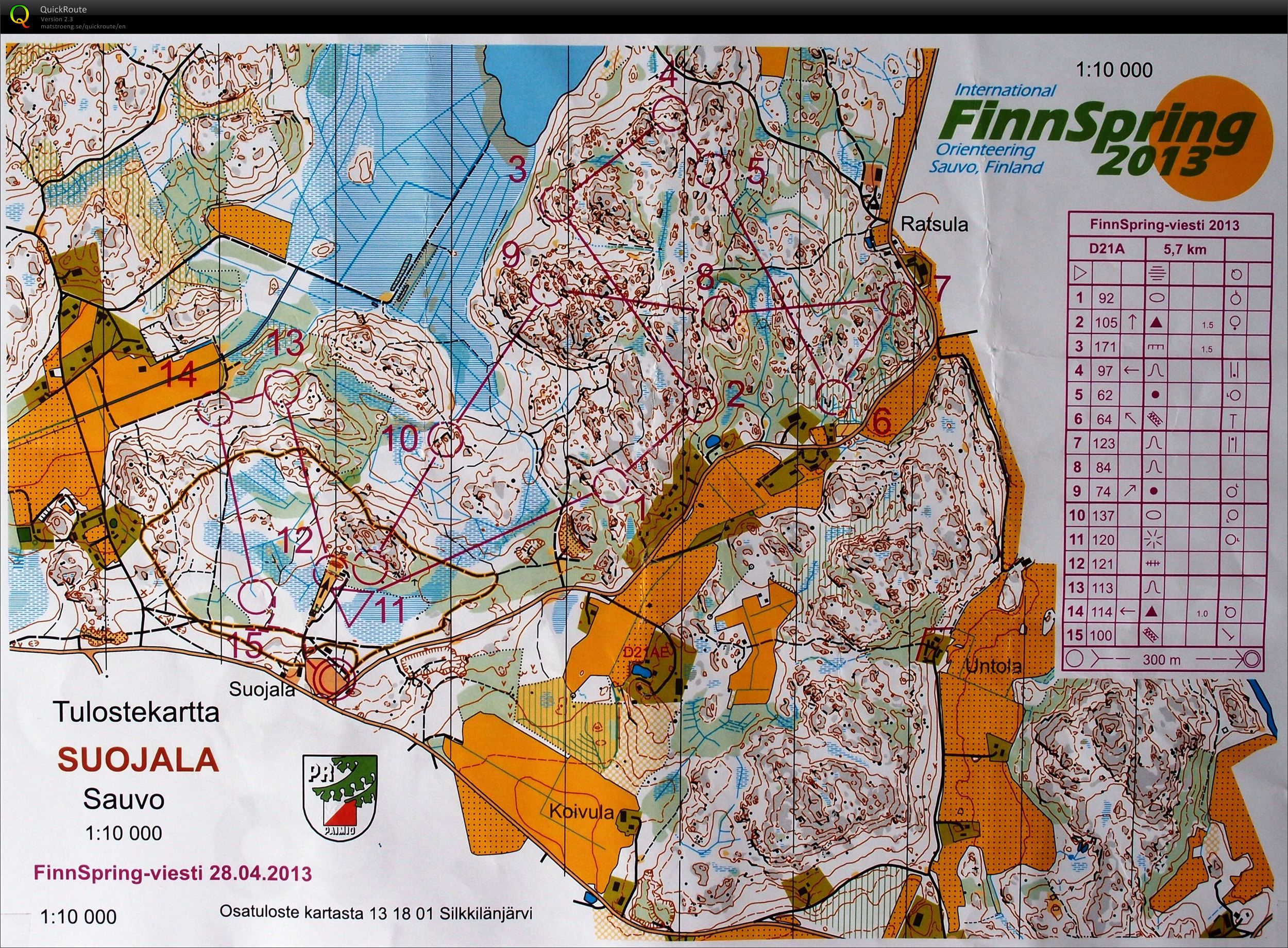 FinnSpring Relay, Sauvo, Finland (28.04.2013)