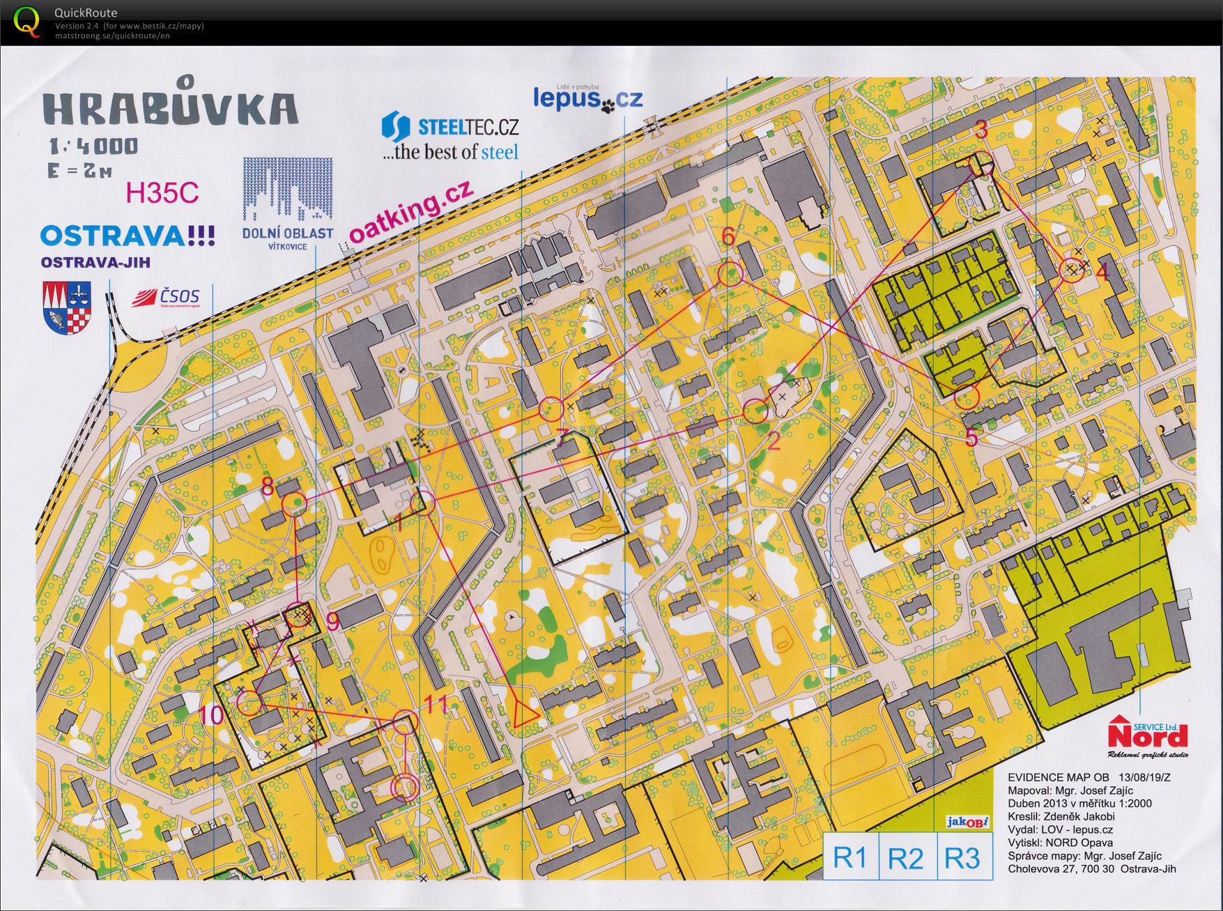 5. JKŽ  MSKO  sprint (04.05.2013)