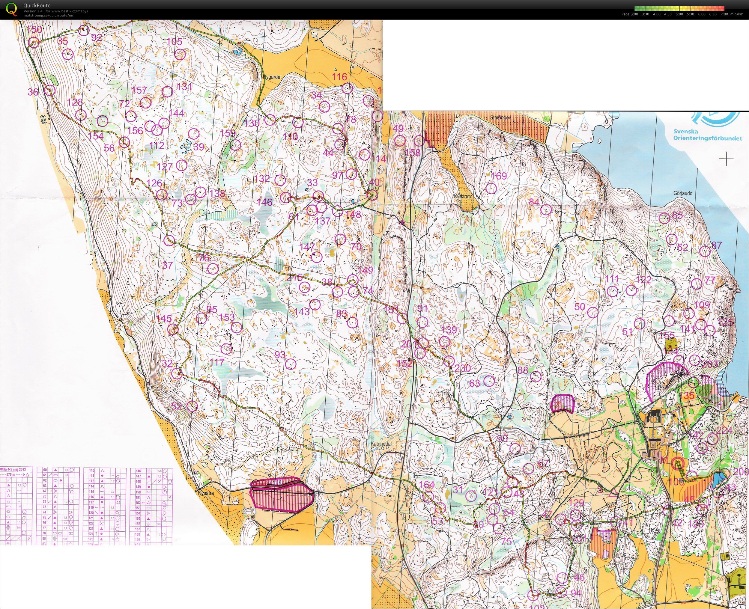 Tiomila, 1.úsek (04.05.2013)