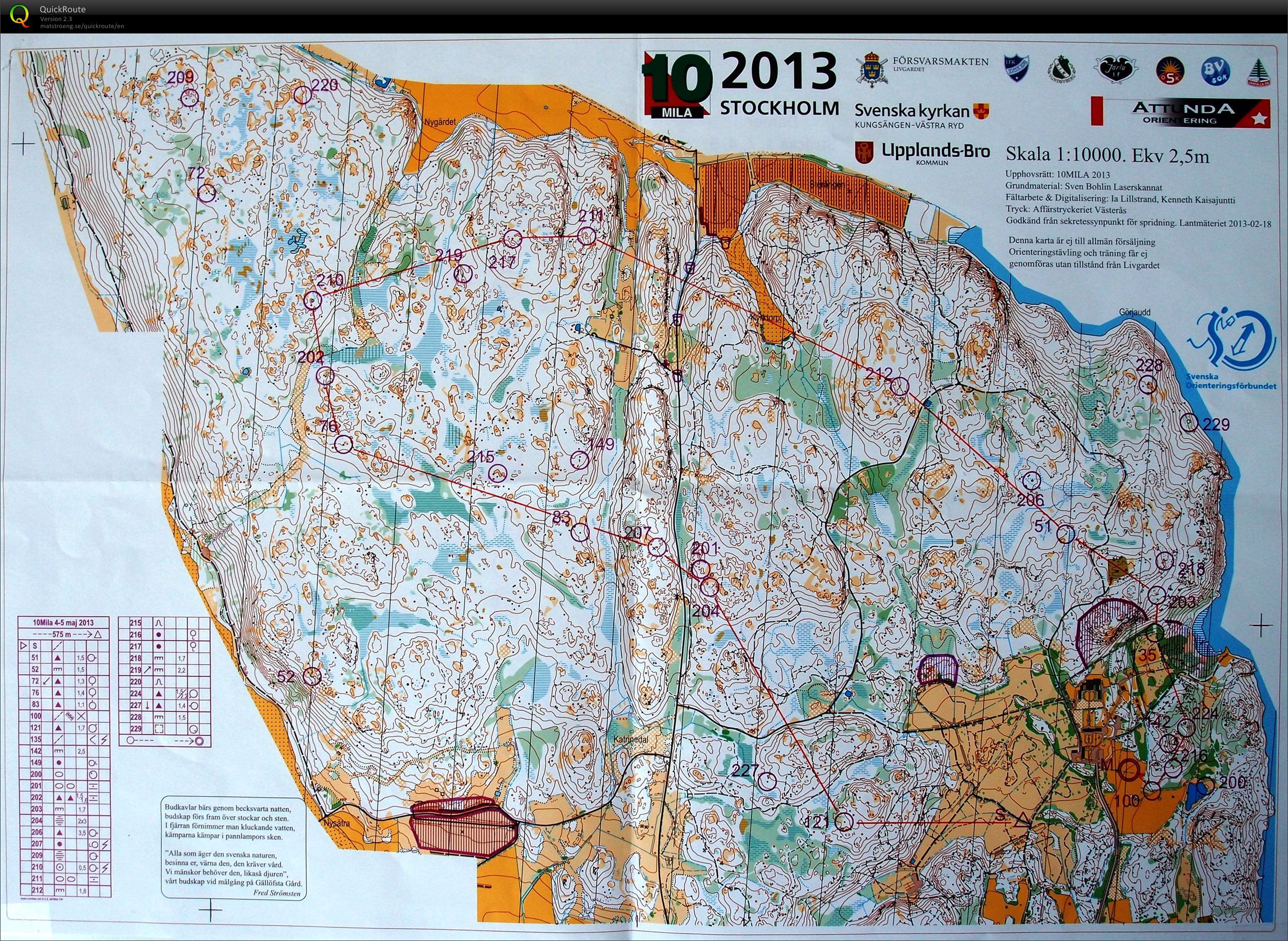 10MILA 2013, Stockholm, Sweden (04.05.2013)